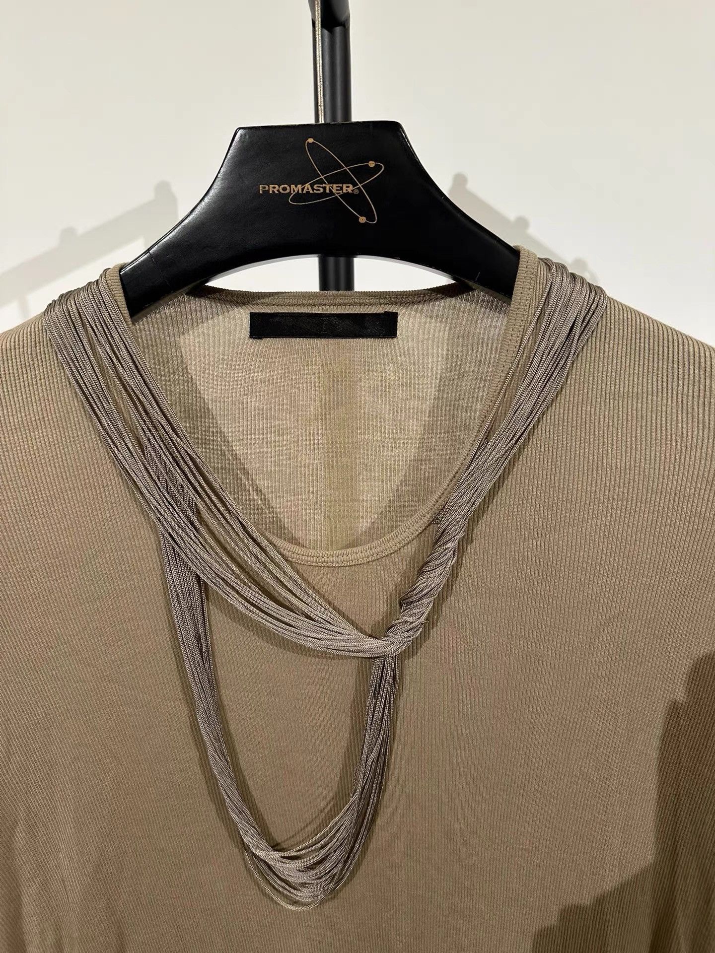 Julius Julius_7 Horikawa Taro Tassel Knitted Base Long Sleeve K35 Size US S / EU 44-46 / 1 - 3 Thumbnail