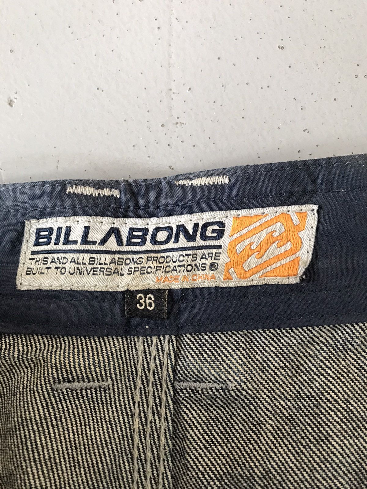JNCO × Southpole × Vintage Rare vintage billabong Y2K denim Size US 37 - 8 Thumbnail
