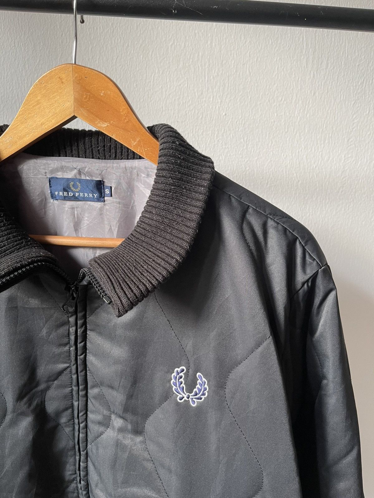 Fred Perry Vintage Fred Perry Quilted Bomber Jacket 11 Size US M / EU 48-50 / 2 - 4 Thumbnail