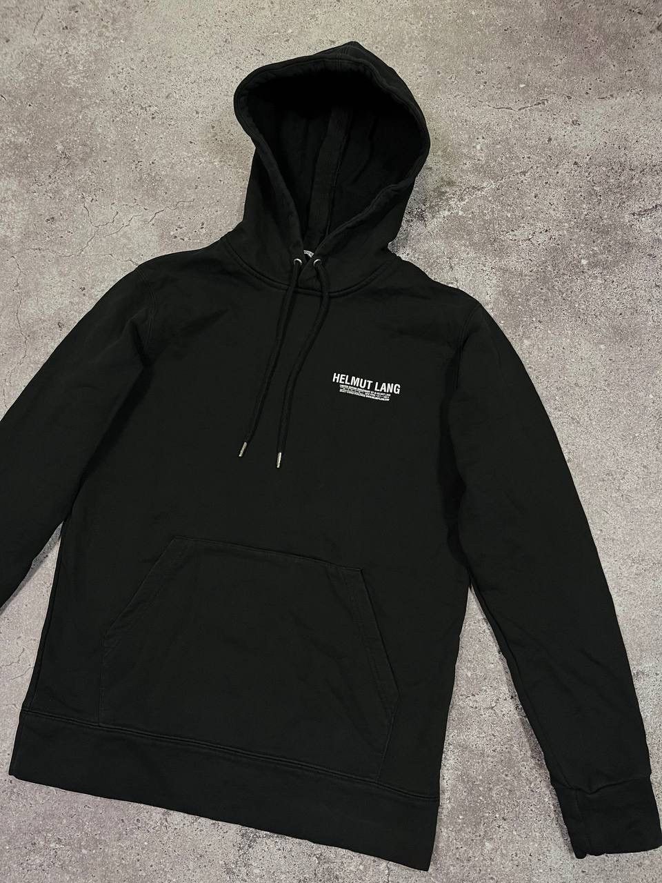 Helmut Lang HELMUT LANG LIMITED EDITION HOODIE BLACK SIZE S Y2K STYLE Size US S / EU 44-46 / 1 - 3 Thumbnail