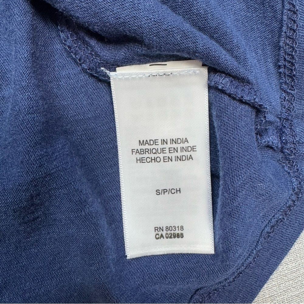 Lucky Brand NWT New Lucky Brand Embroidered Crochet Trim Blue Top Size Size S / US 4 / IT 40 - 9 Thumbnail