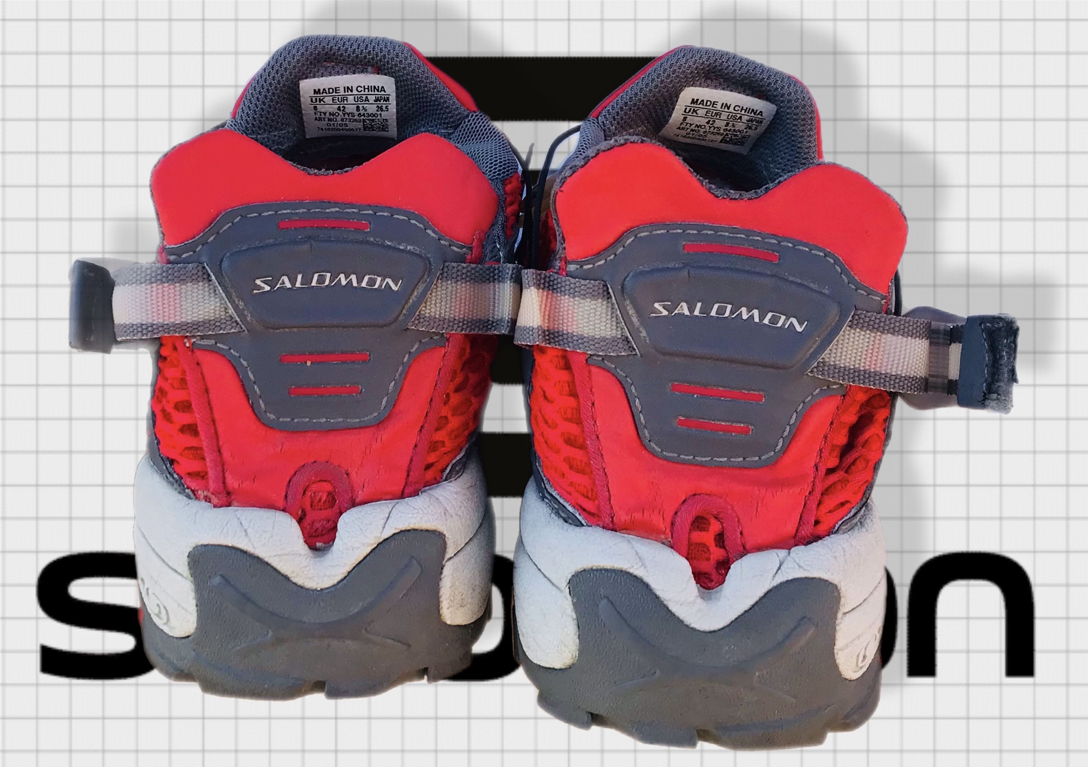 Salomon Salomon Techamphibian Sandals Hiking Vintage Water Shoes Y2K Size US 8.5 / EU 41-42 - 4 Thumbnail