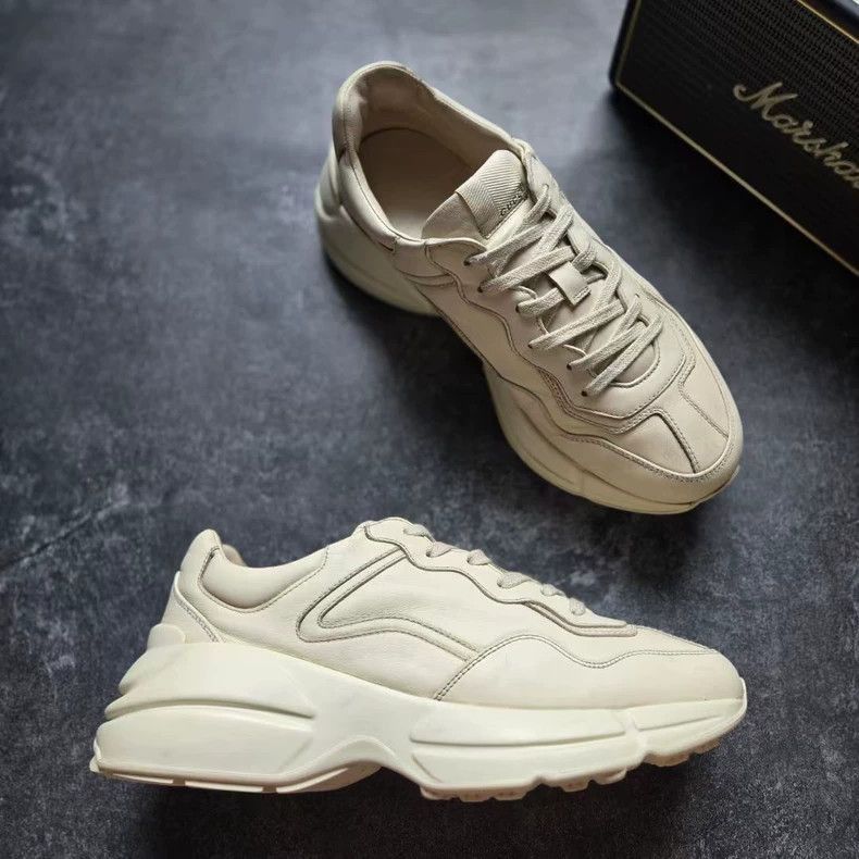 Gucci GUCCI Rhyton Dad Sneakers in Ivory White-2506 Size US 6.5 / EU 39-40 - 3 Thumbnail