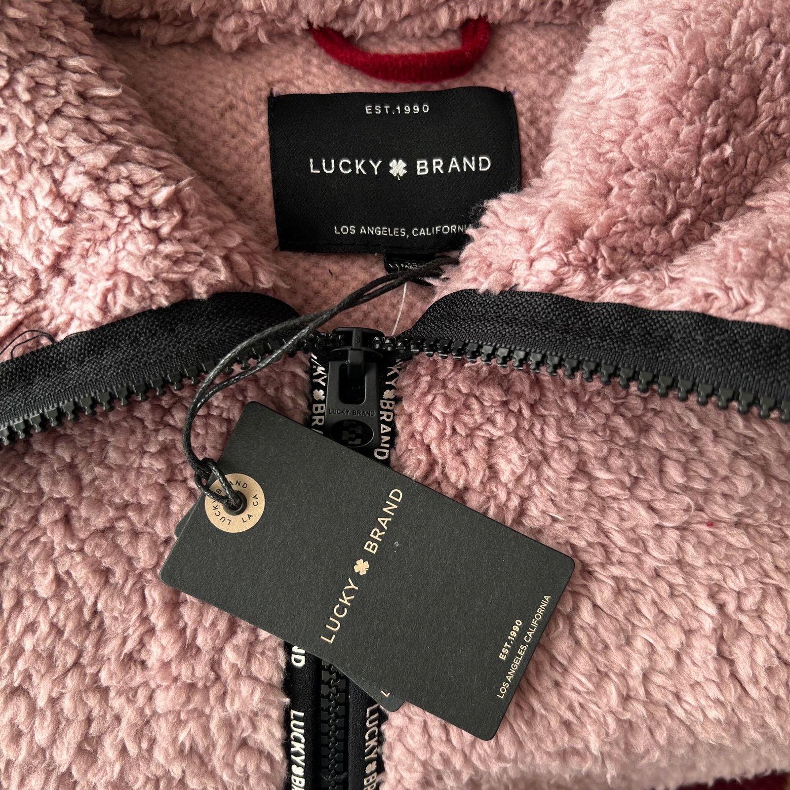 Lucky Brand Lucky Brand Colorblock Lightweight Faux Shearling Jacket, M Size M / US 6-8 / IT 42-44 - 13 Thumbnail