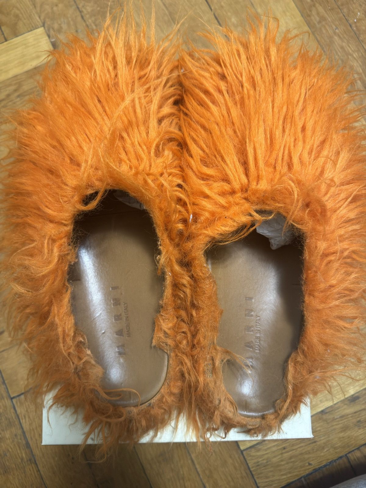 Marni Marni mules orange Size US 11 / EU 44 - 1 Thumbnail