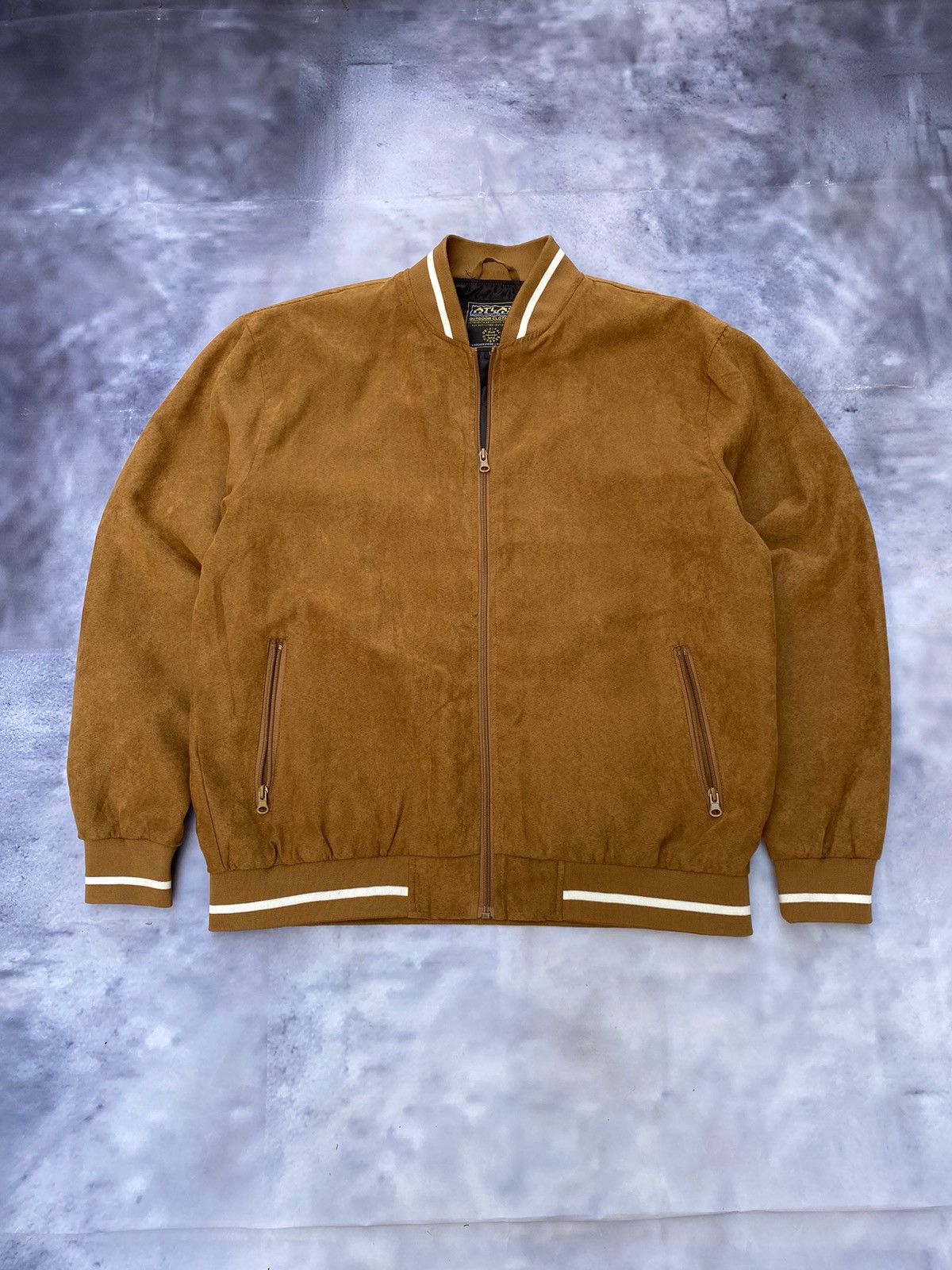Japanese Brand × Vintage Atlas For Men Outdoor Brown Jacket Size US L / EU 52-54 / 3 - 1 Thumbnail