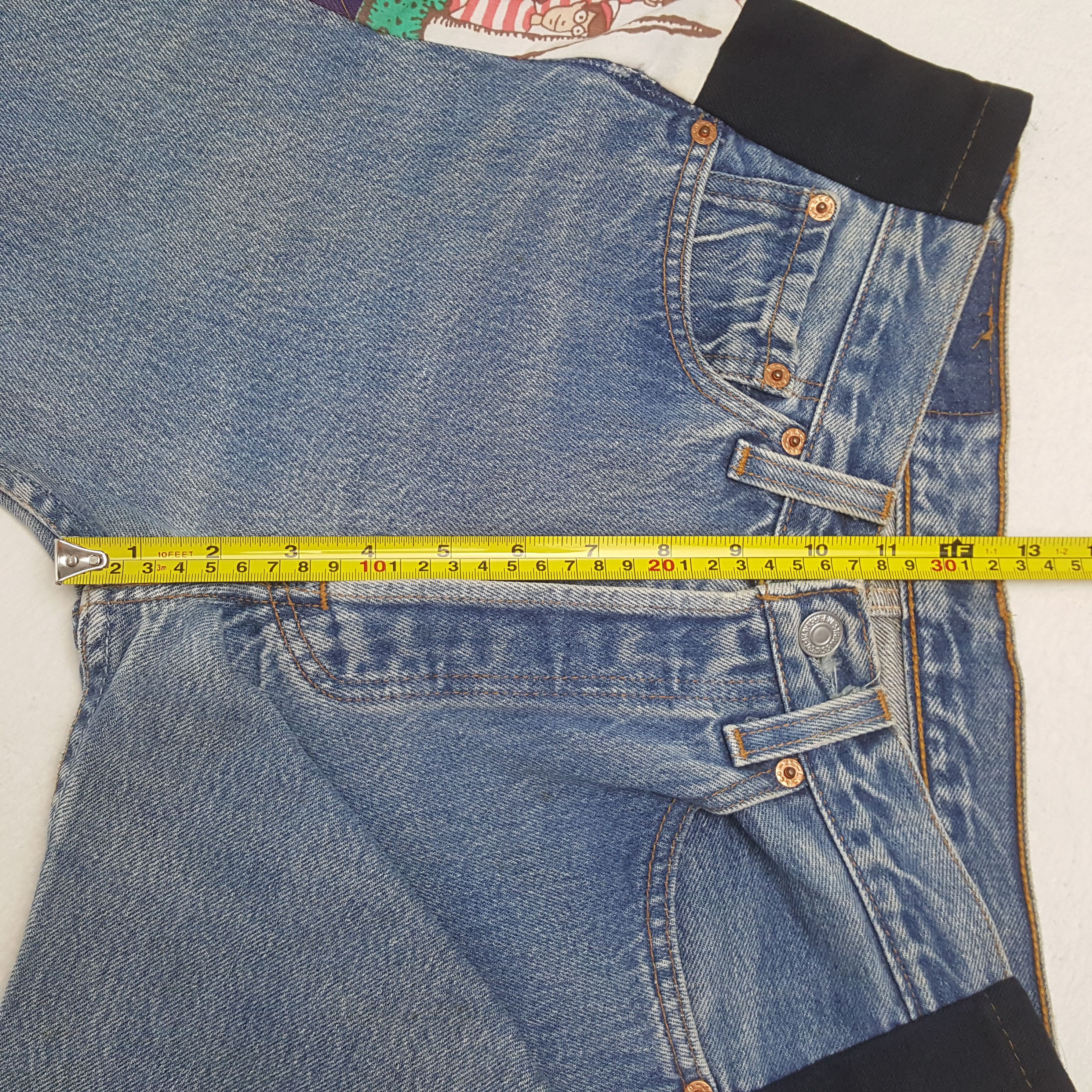 Levi's Levis 501 Streetwear Fashion Style Jeans RR30 Size US 29 - 8 Thumbnail