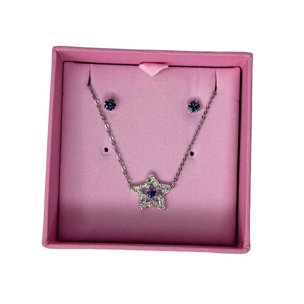 Swarovski Swarovski Stella Set Mixed cuts, Star Necklace with Earrings Size ONE SIZE - 2 Thumbnail