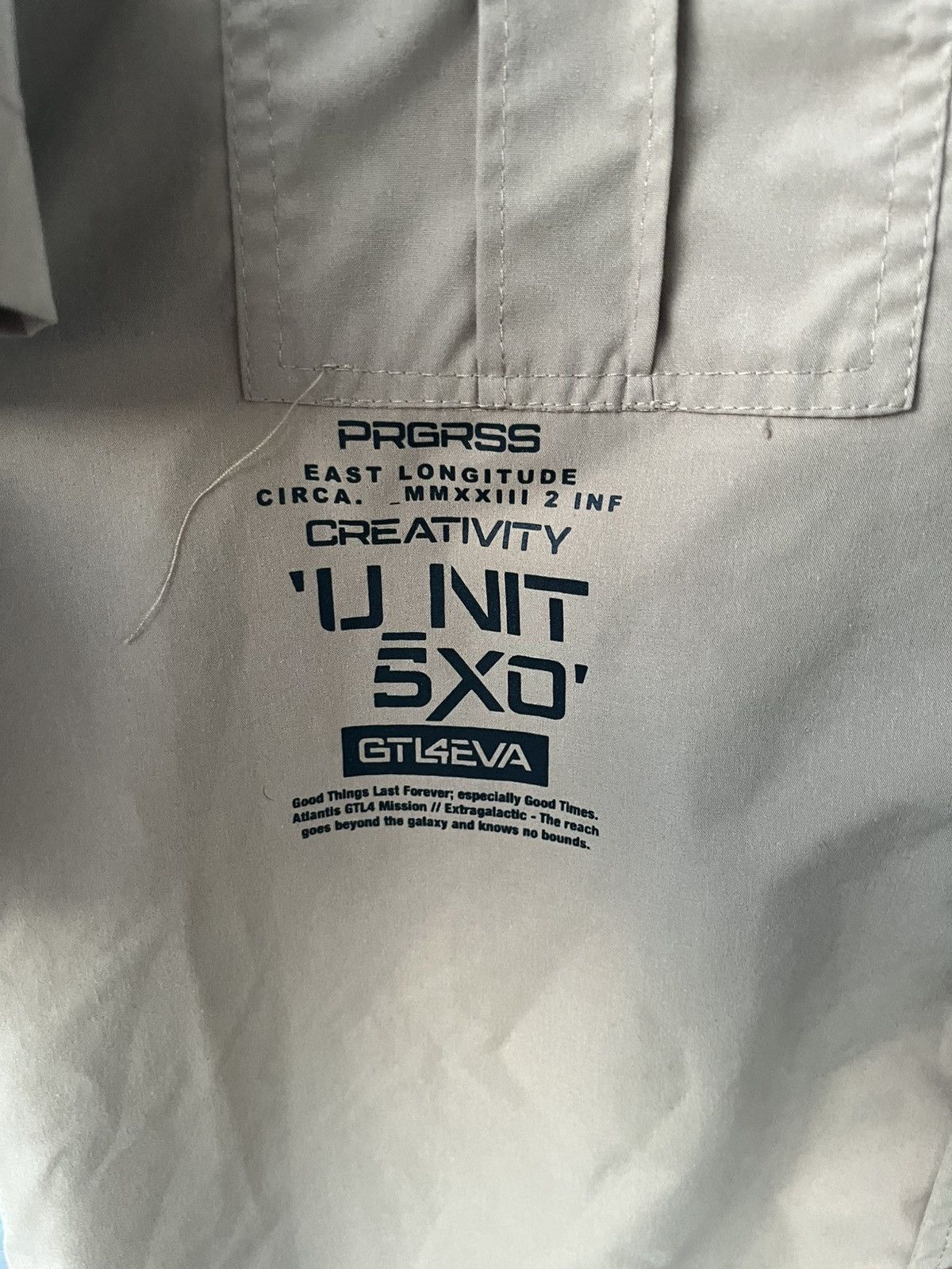 Other GTL4 Tan Button Up Shirt with pocket on sleeve Size US XL / EU 56 / 4 - 4 Thumbnail