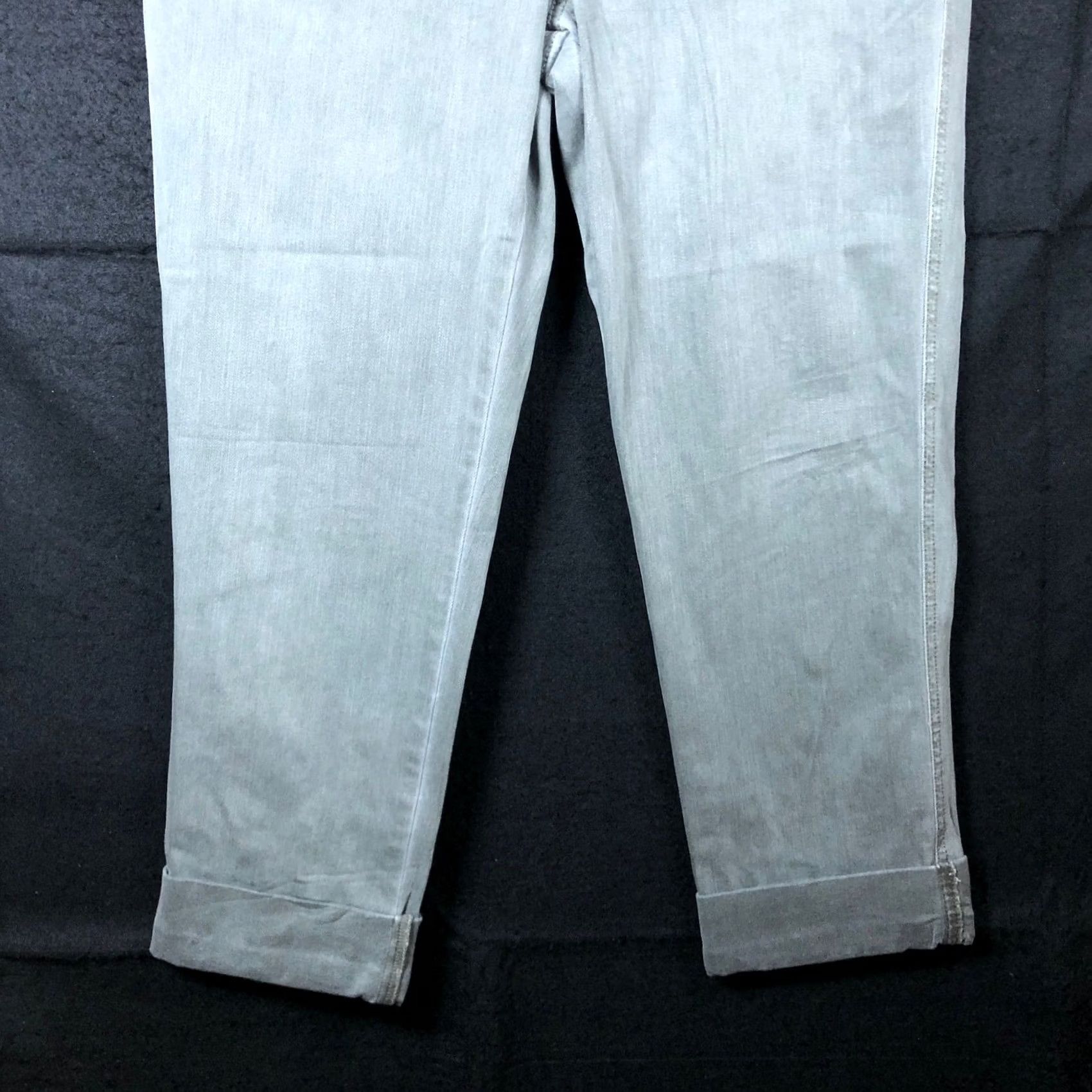 Vintage J Jill Jeans Green Denim Petite High Rise Straight Leg Stretch 14P Women’s Jeans Size 24" / US 00 / IT 34 - 3 Thumbnail