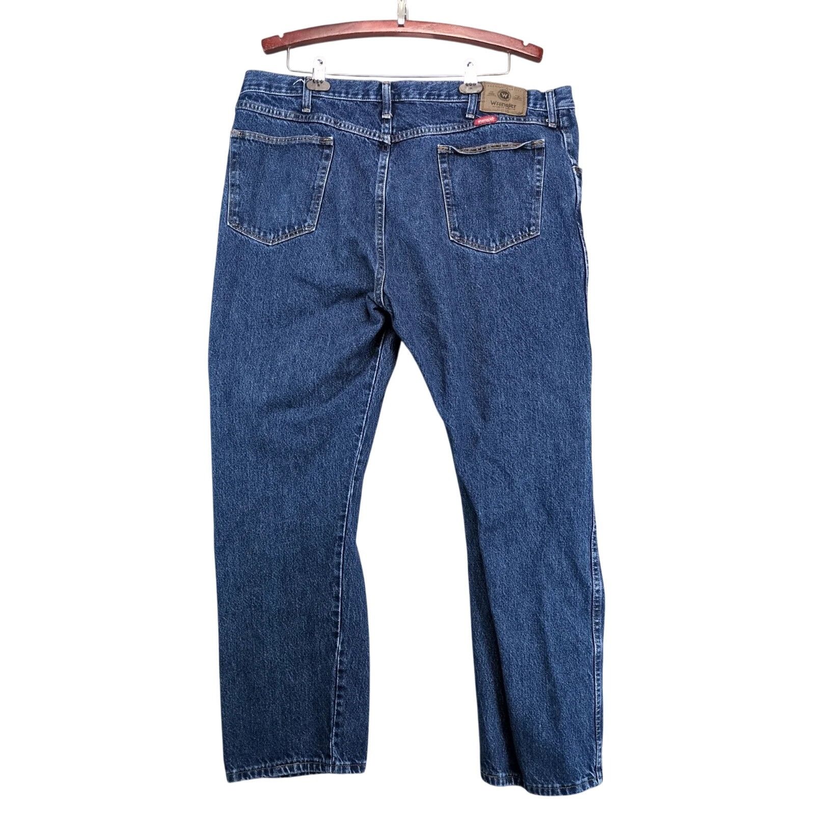 Wrangler 90s-Y2K Wrangler Jeans Men's 40x30 Regular Fit Straight Leg Size US 40 / EU 56 - 2 Thumbnail