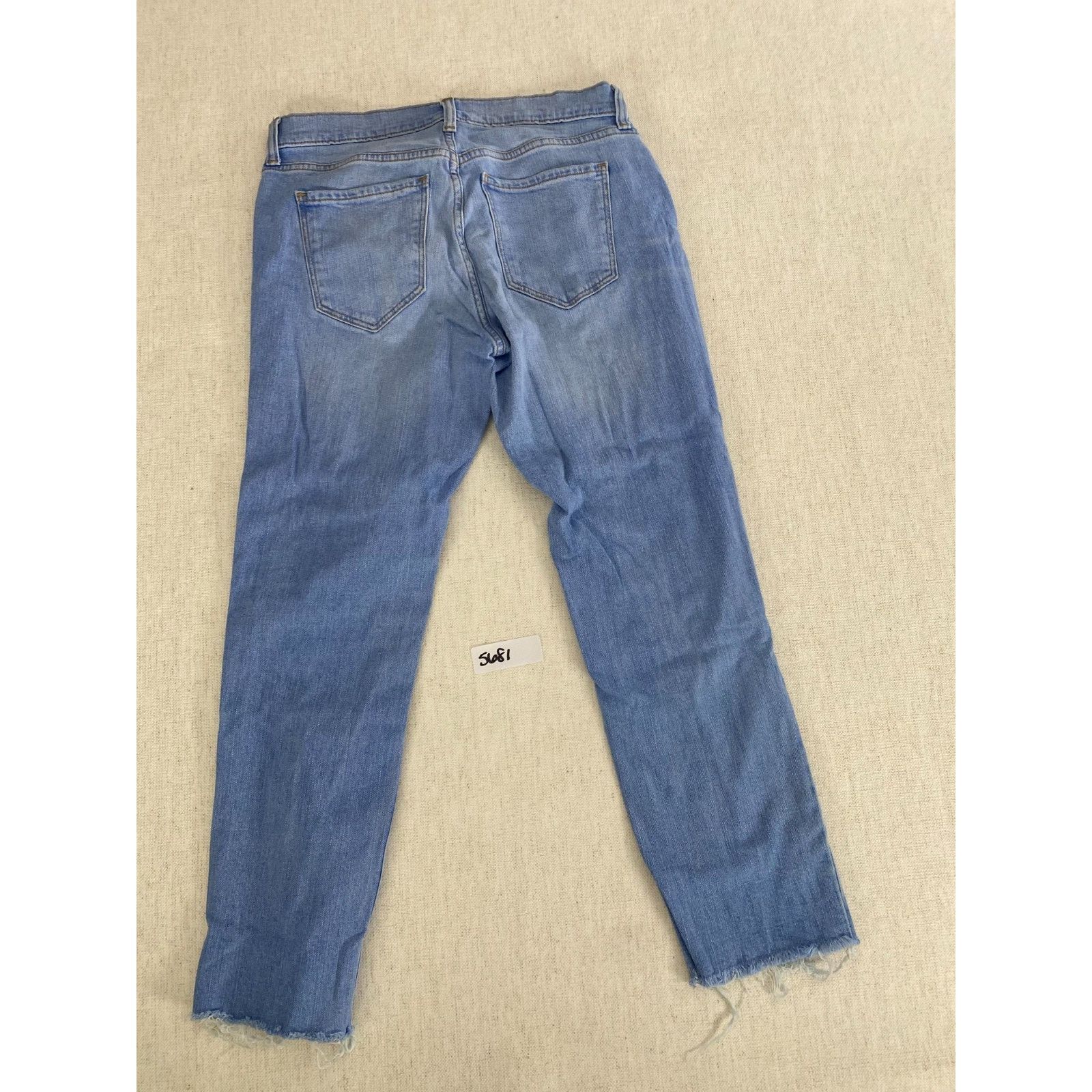 Old Navy Old Navy Boyfriend Jeans Womens 2 Blue Stretch Denim Size 26" / US 2 / IT 38 - 8 Thumbnail