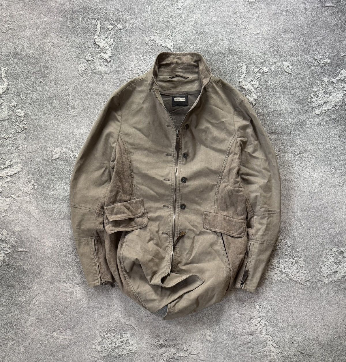 Annette Gortz × Designer Annette Gortz 38 jacket zip coat blazer Avantgarde Germany Size M / US 6-8 / IT 42-44 - 1 Thumbnail