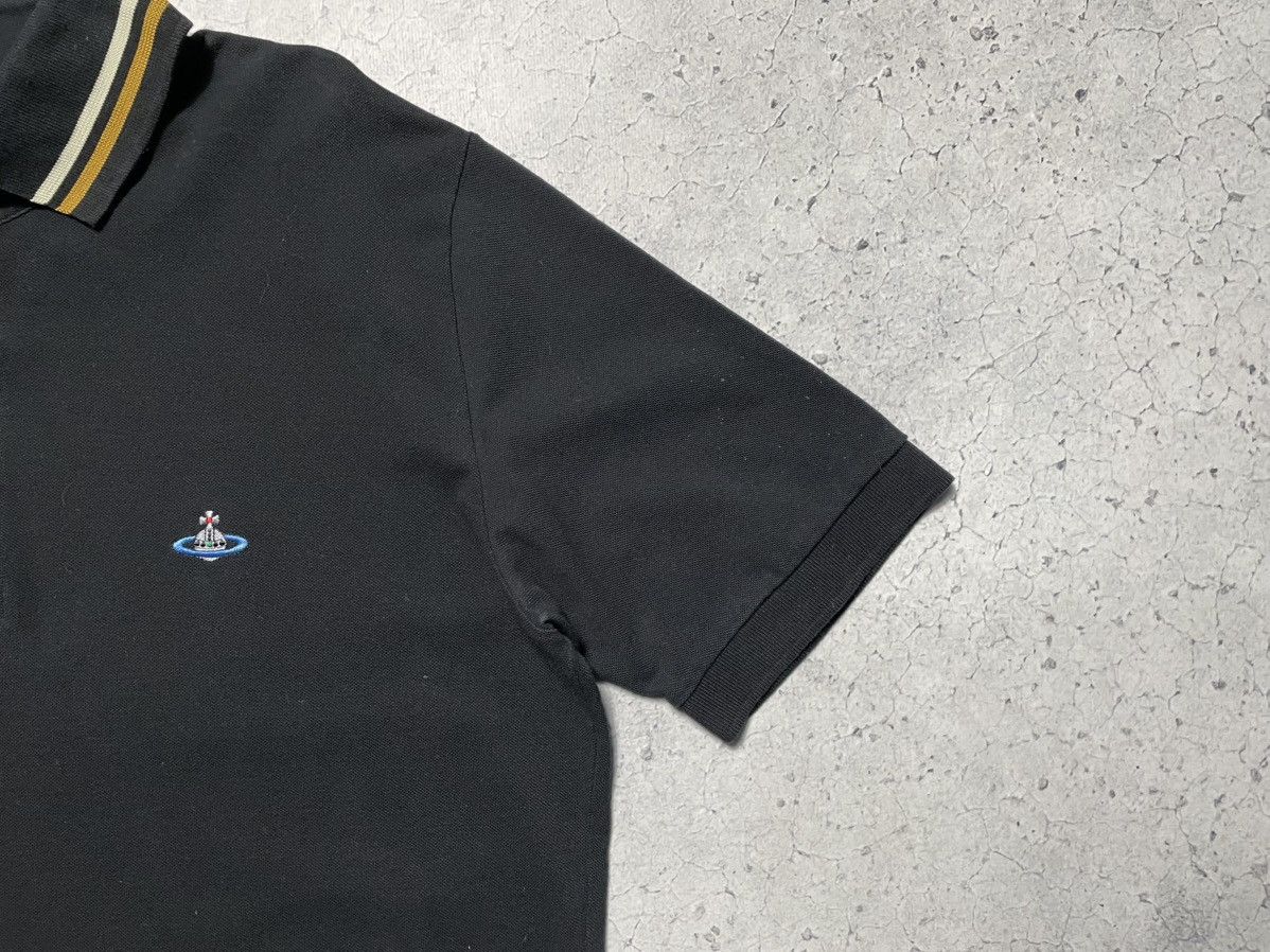Vivienne Westwood Vivienne Westwood Vintage Polo T-Shirt Luxury Y2K Black Size US XL / EU 56 / 4 - 3 Thumbnail