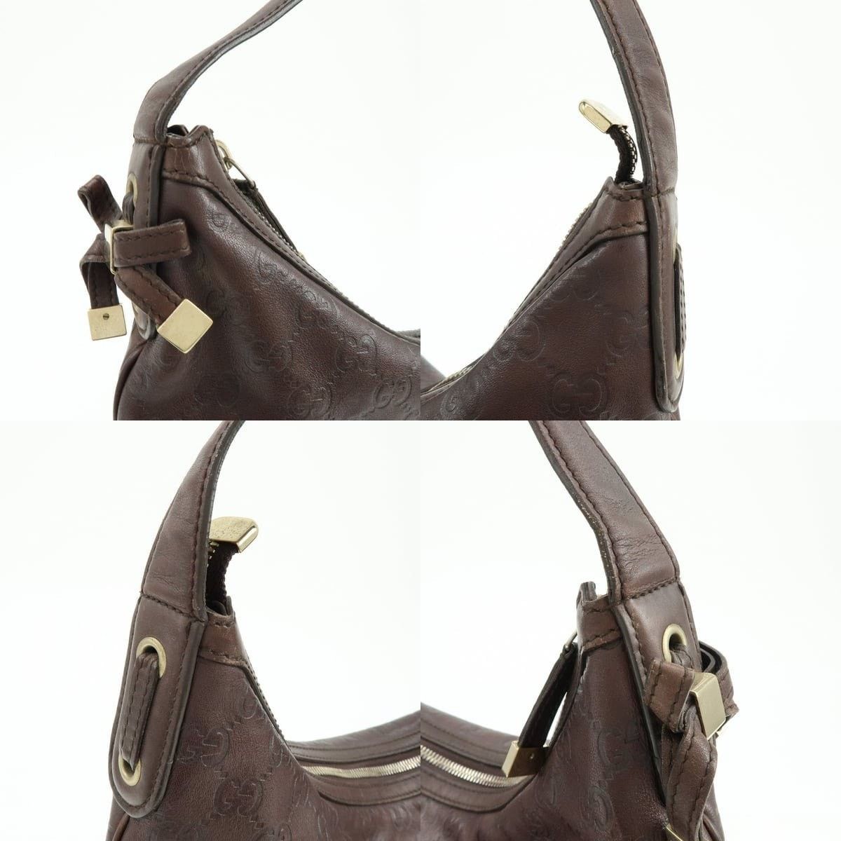 Gucci Gucci Guccissima Princy Leather Shoulder Bag Brown Size ONE SIZE - 6 Thumbnail