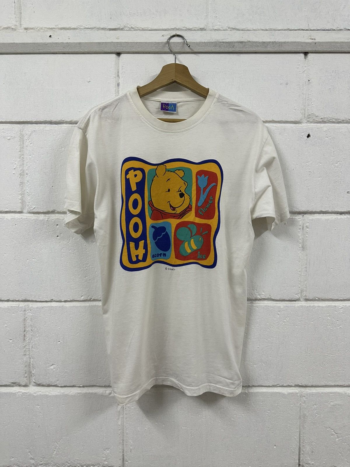 Disney Vintage Winnie The Pooh Cartoon Disney Japan Tee Size US M / EU 48-50 / 2 - 2 Thumbnail