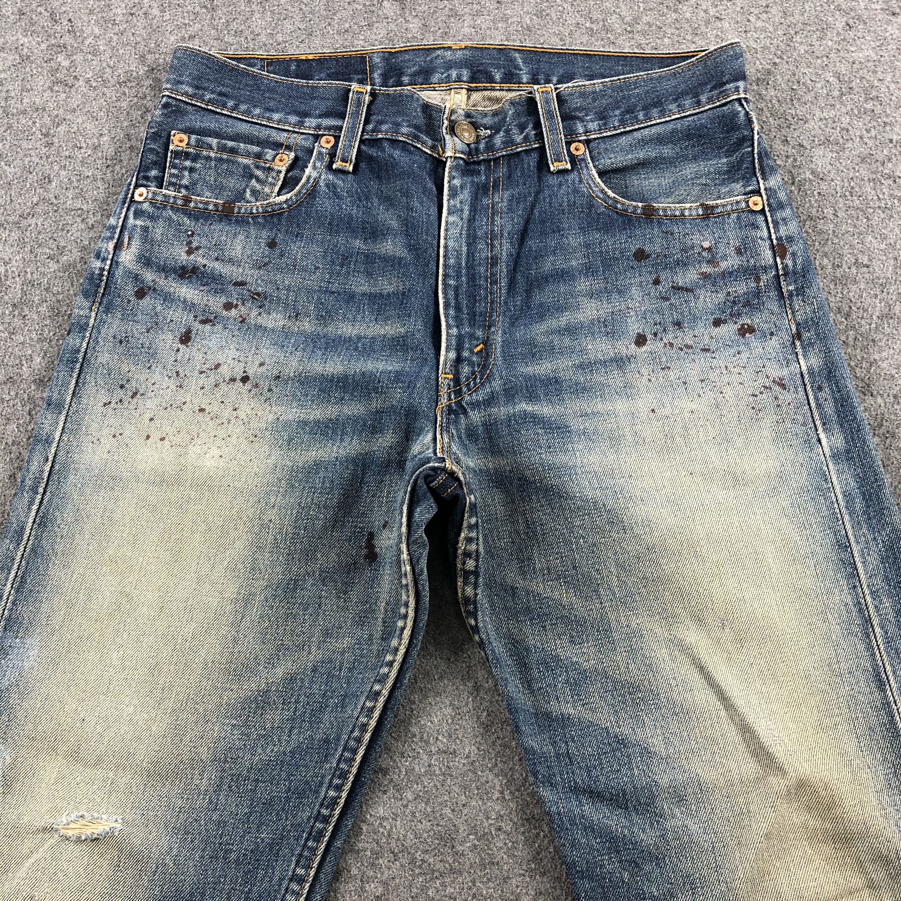 Levi's × Vintage 90s Vintage Blue Wash Levis 505 Jeans-JM2015 Size US 33 - 3 Thumbnail