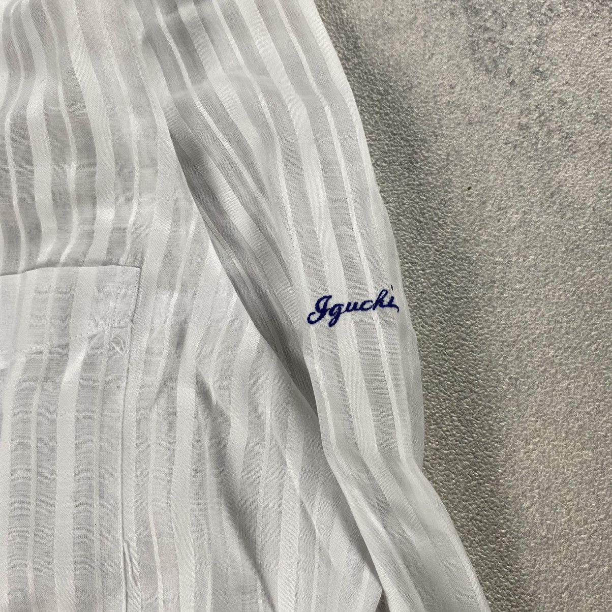 Yohji Yamamoto Yamamoto Tokyo Yohji Yamamoto Stripe Shirt Size US L / EU 52-54 / 3 - 3 Thumbnail