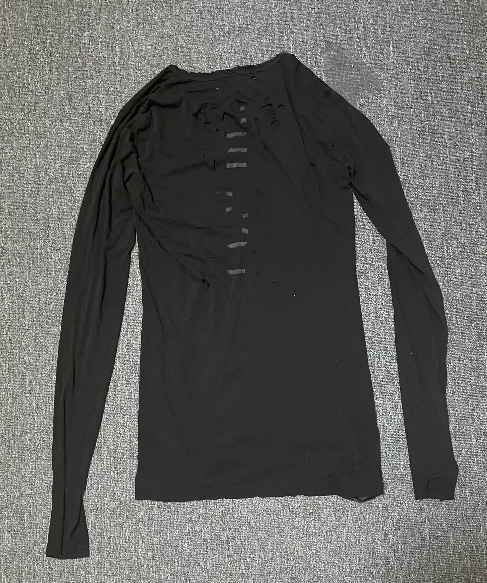 Unravel Project Unravel Project black long sleeve T-shirt Q4 Size US M / EU 48-50 / 2 - 4 Thumbnail