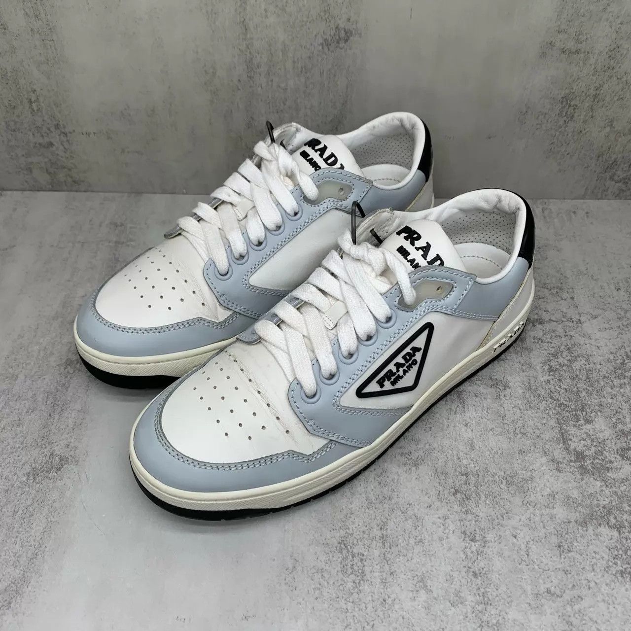 Prada Prada District Mist Blue Sneakers Women's 36 95 New Size US 5.5 / IT 35.5 - 1 Thumbnail