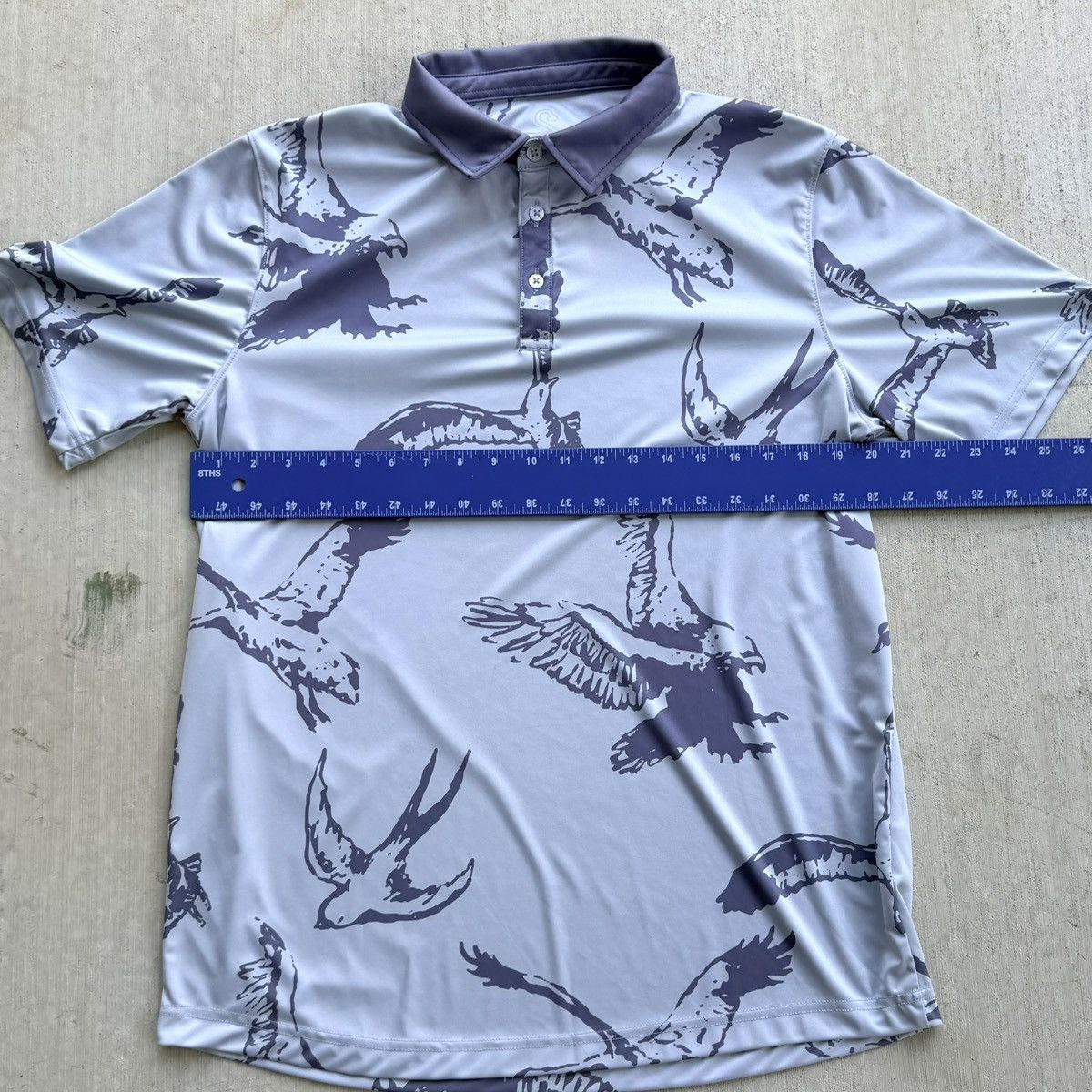Other Swannies Golf Polo Shirt All Over Print Stretch Eagle Size US L / EU 52-54 / 3 - 4 Thumbnail