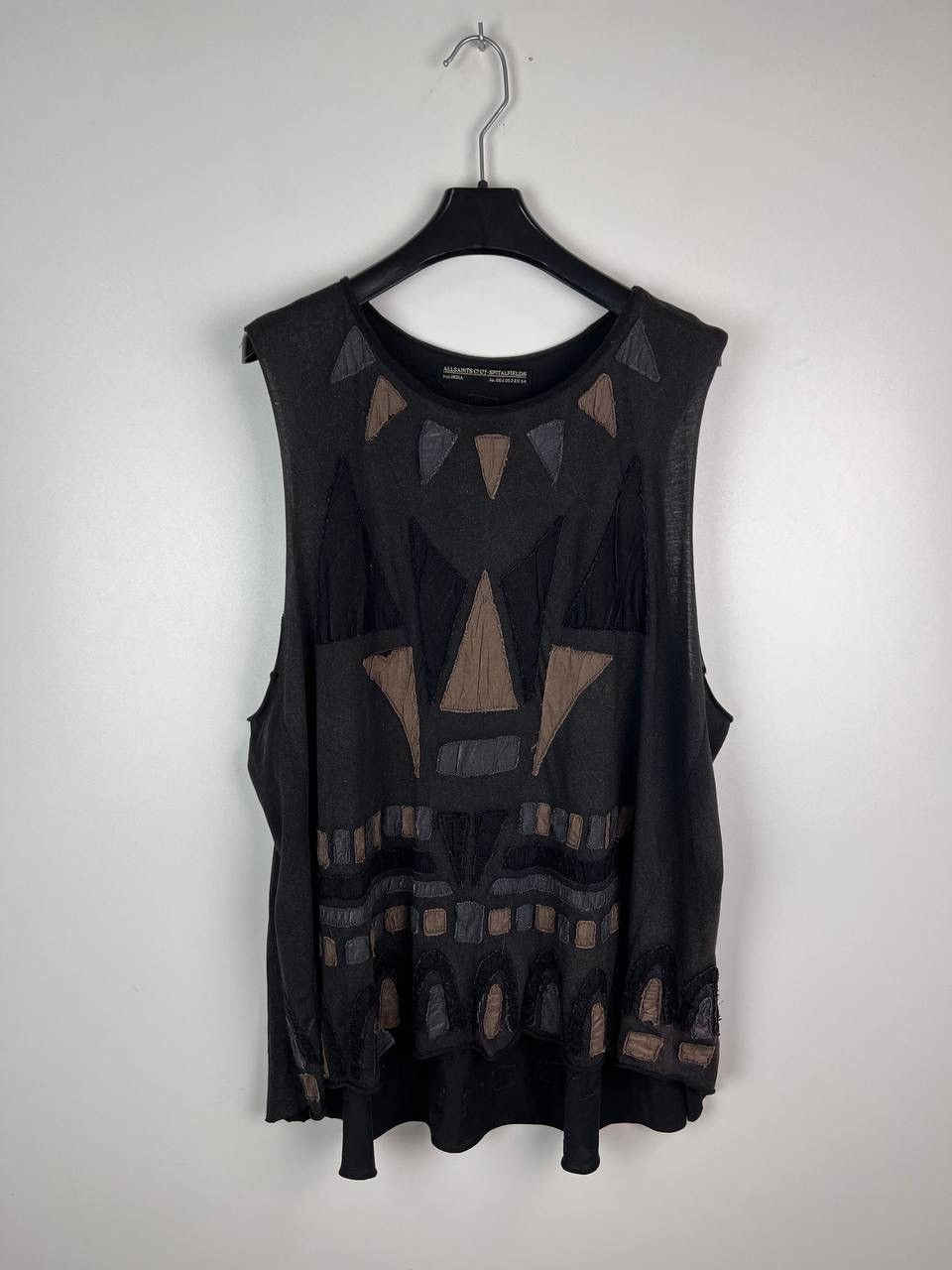 Allsaints Allsaints pipali vest avant Gard vintage woman size US 2 Size XS / US 0-2 / IT 36-38 - 1 Thumbnail