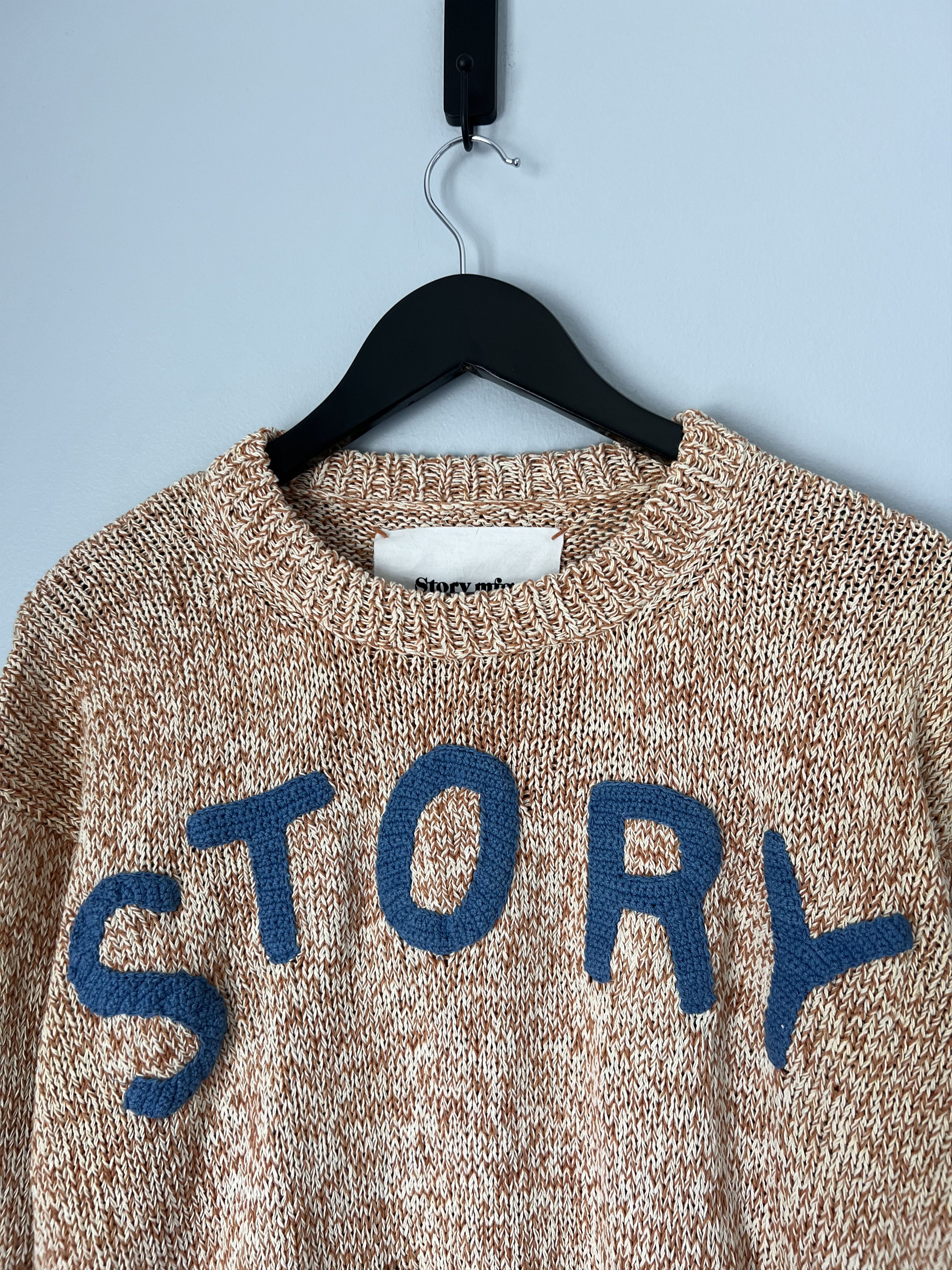 Story Mfg. Story Mfg. Spinning Sweater in Yellow Size US M / EU 48-50 / 2 - 2 Thumbnail