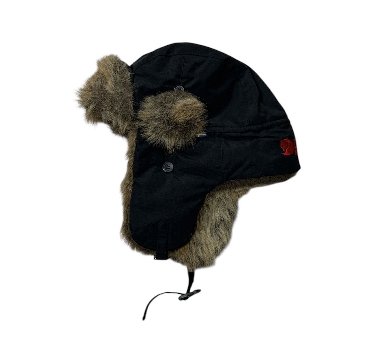 Fjallraven Vintage Fjall Raven nordic heater fur trapper hat cap y2k Size 36 - 1 Thumbnail