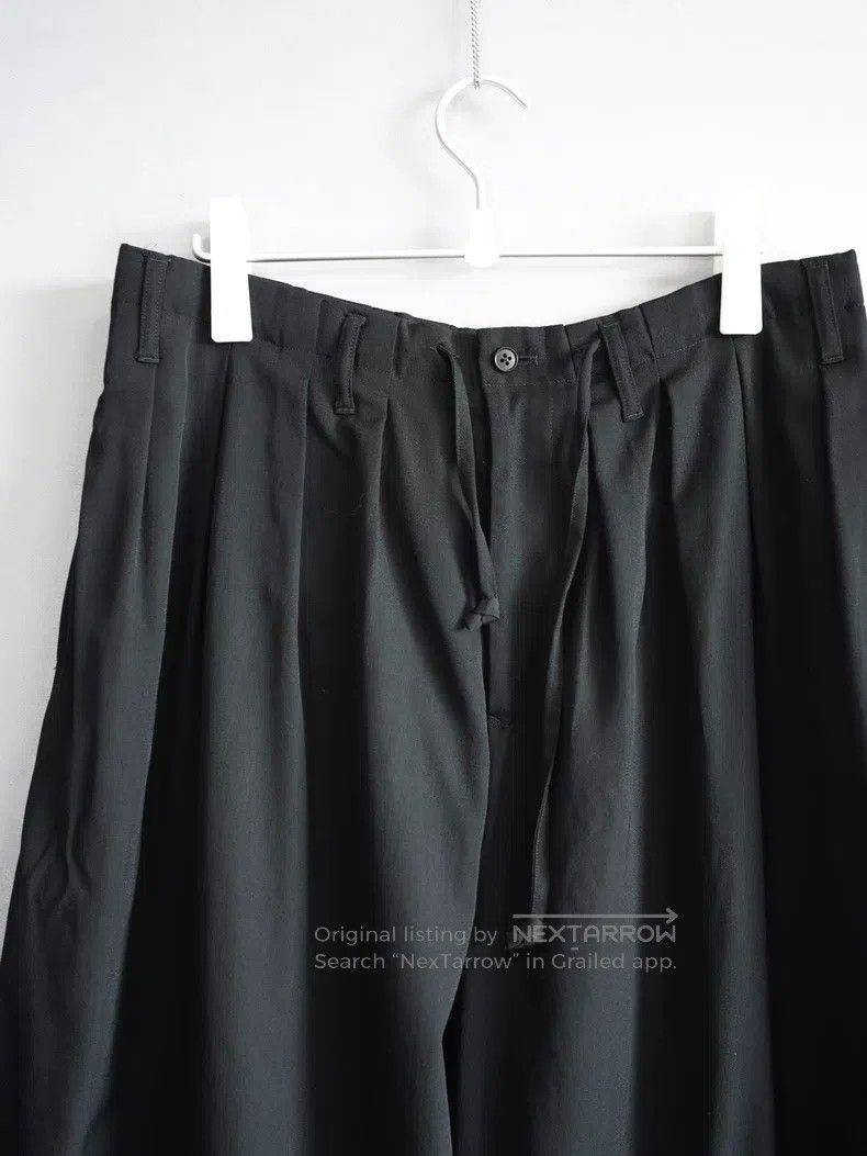 Yohji Yamamoto Yohji Yamamoto size 3 19SS12 pleated drawstring balloon woo Size US 30 / EU 46 - 6 Thumbnail