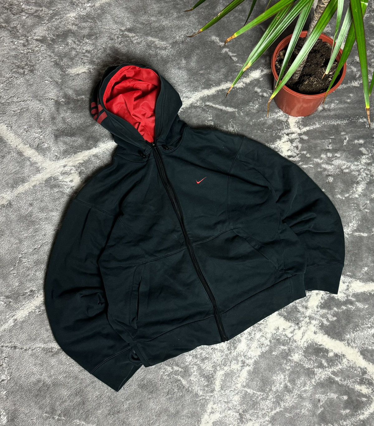 Nike × Streetwear × Vintage Vintage Nike Shox Swoosh Fleece