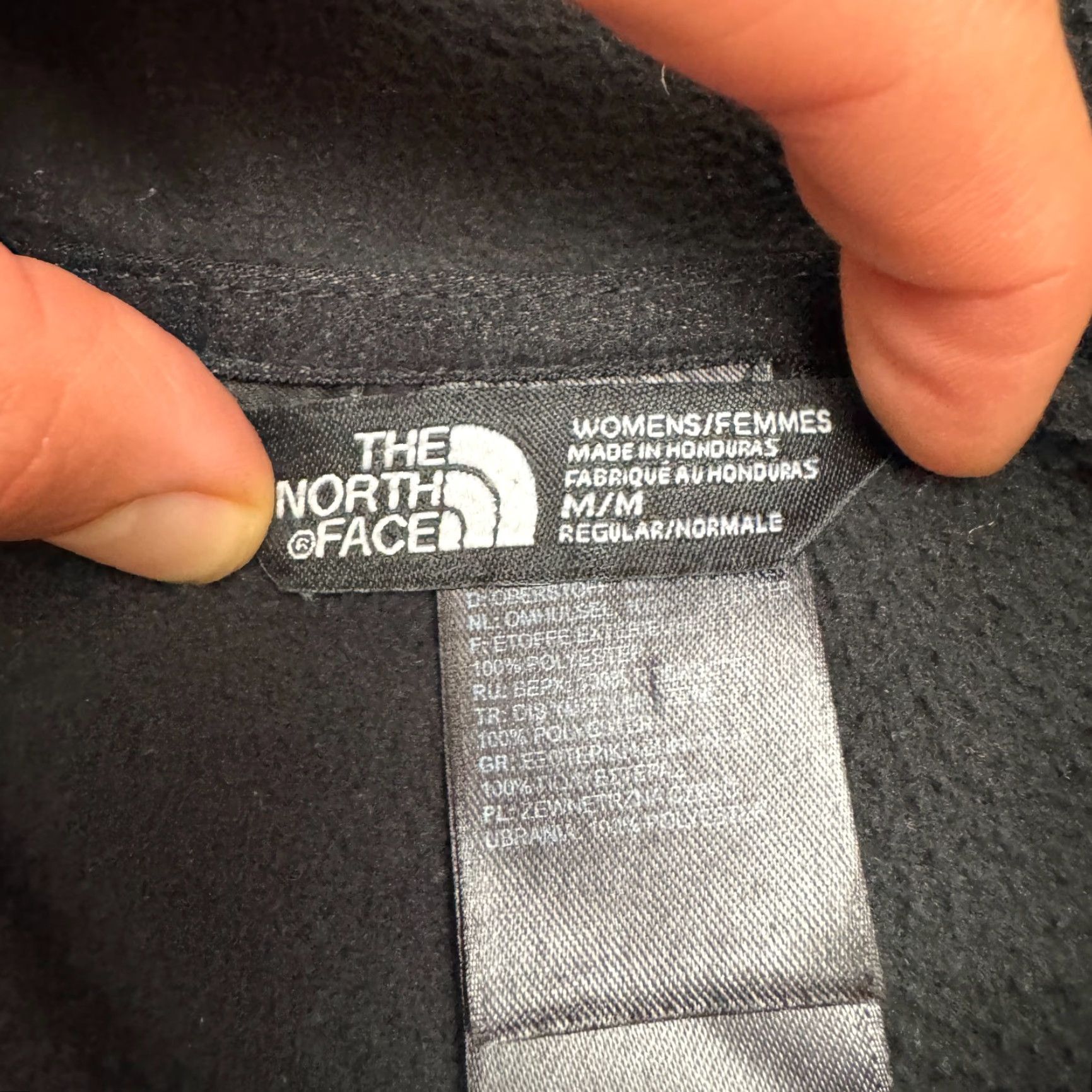 The North Face The North Face Jacket Womens Medium Black Glacier Fleece 1/4 Zip Outdoor TKA100 Size M / US 6-8 / IT 42-44 - 5 Thumbnail