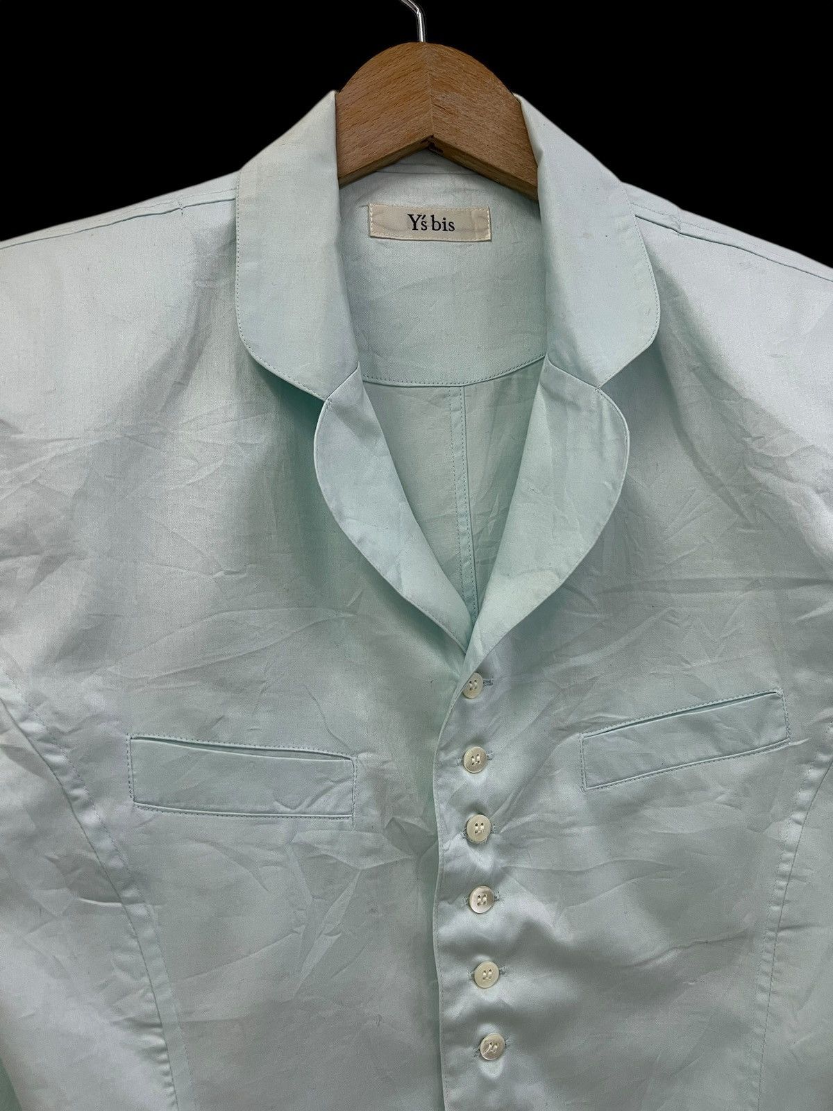 Y's 1990s Y’s bis Button Mint Jacket Size M / US 6-8 / IT 42-44 - 4 Thumbnail
