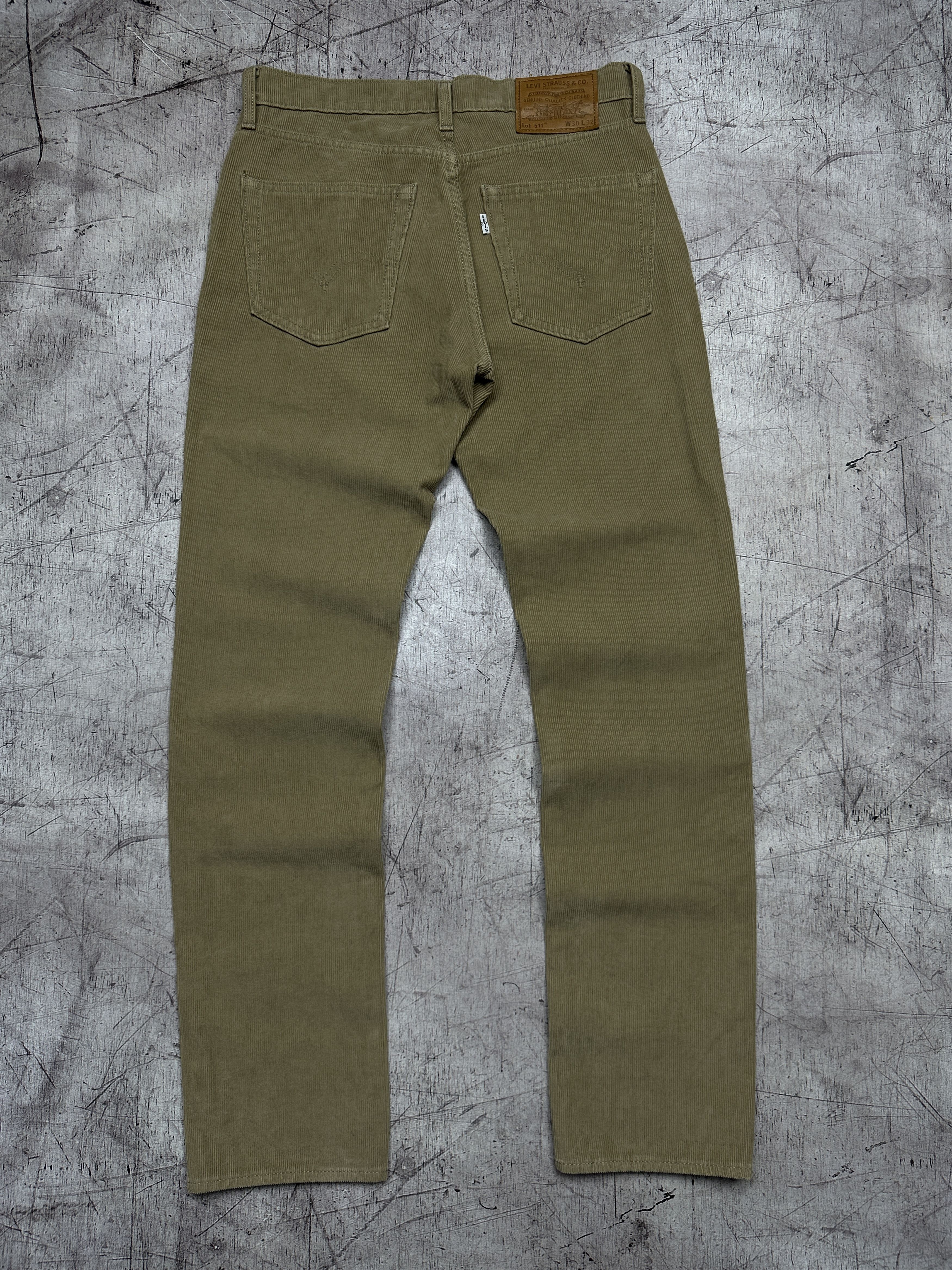 Levi's Levi's 511 Mens Corduroy Denim Pants Jeans Size US 30 / EU 46 - 1 Thumbnail