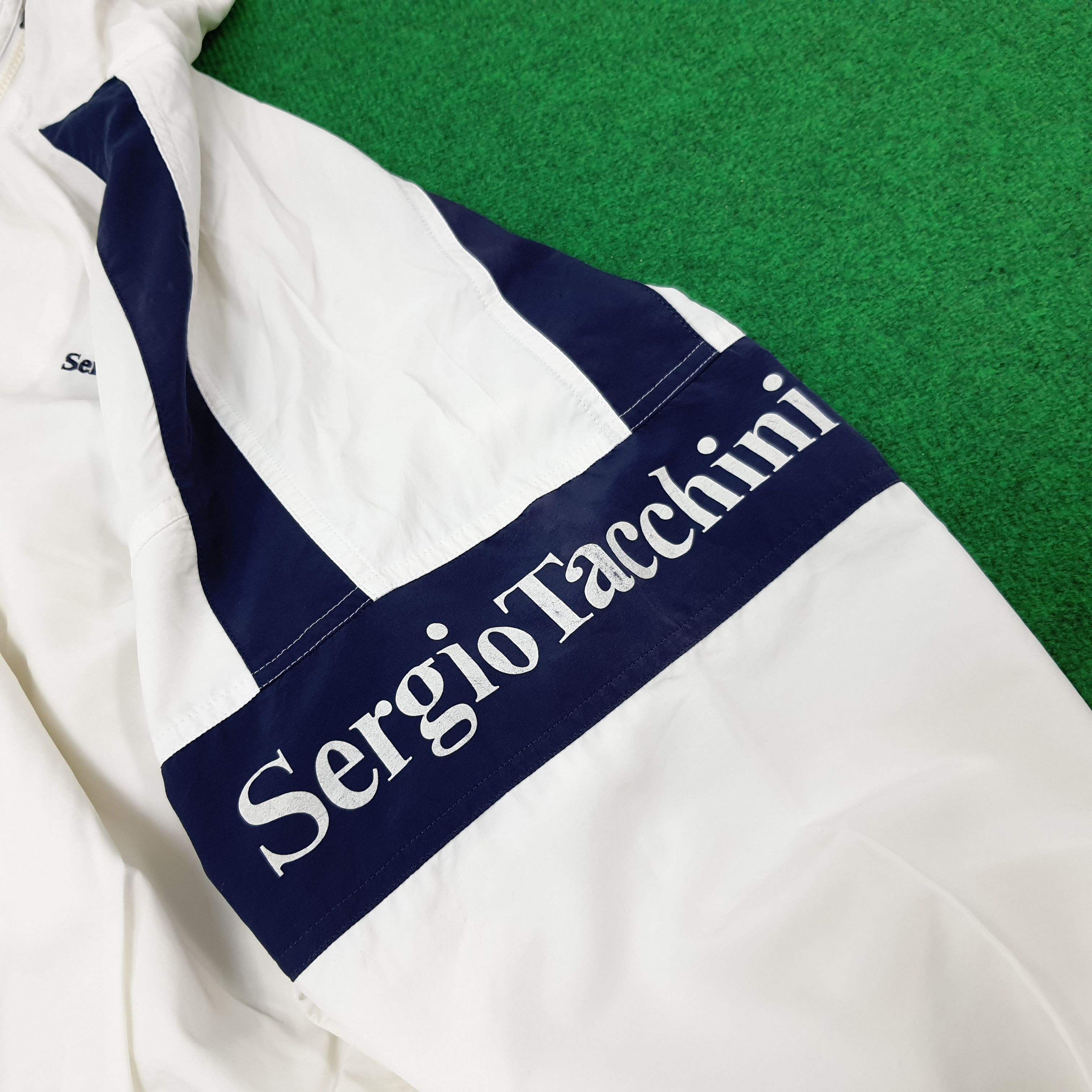 Sergio Tacchini × Vintage Vintage Sergio Tacchini Designer Jacket C221N27 Size US L / EU 52-54 / 3 - 12 Thumbnail