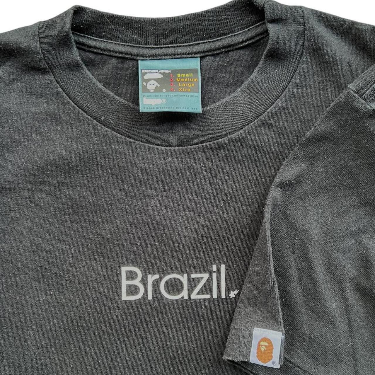Bape × Nigo Brazil Bapesta Tee Size US S / EU 44-46 / 1 - 4 Thumbnail