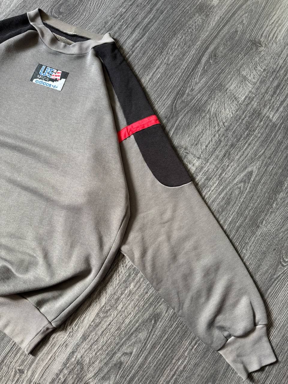 Adidas Vintage Adidas USA Pullover Center Log Oversized 90s Size US M / EU 48-50 / 2 - 5 Thumbnail