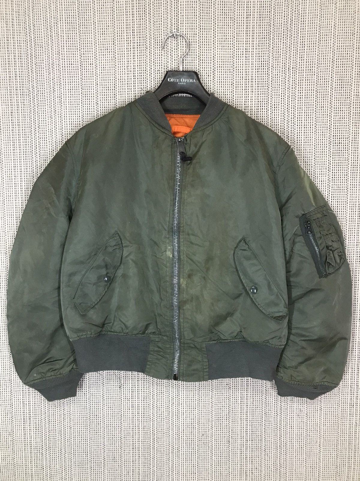 Alpha Industries ‼️RIOT RIOT VINTAGE BOMBER JACKET ALPHA INDUSTRIES ‼️ Size US L / EU 52-54 / 3 - 1 Thumbnail