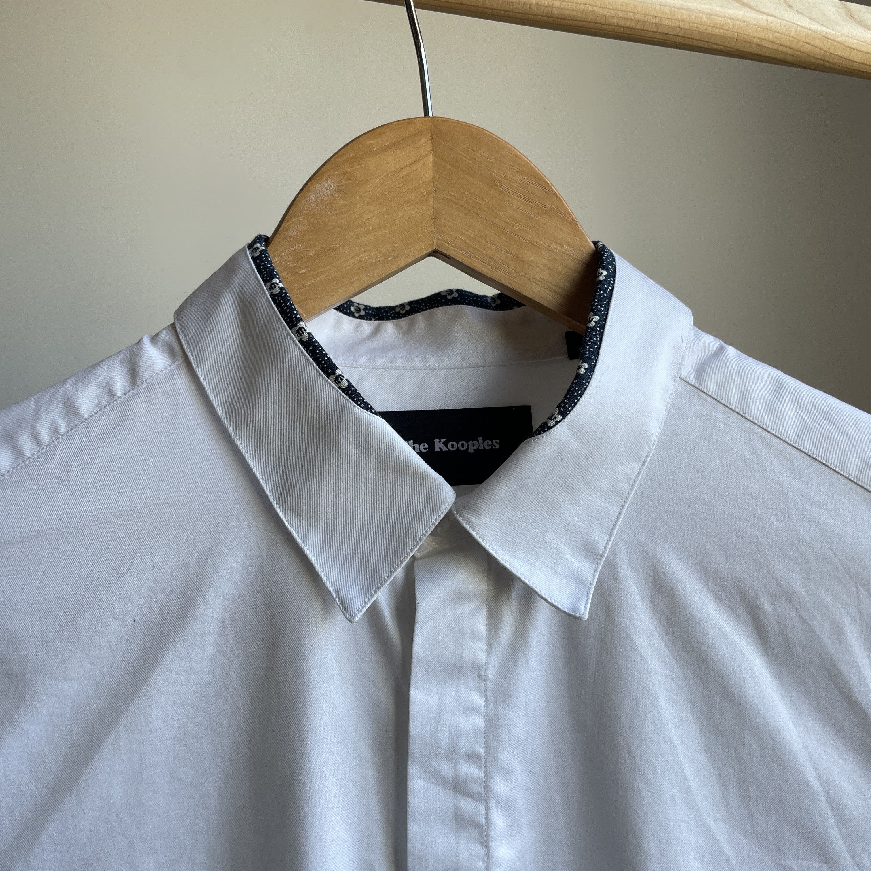The Kooples The Kooples White Fitted Shirt Size S Size US S / EU 44-46 / 1 - 4 Thumbnail