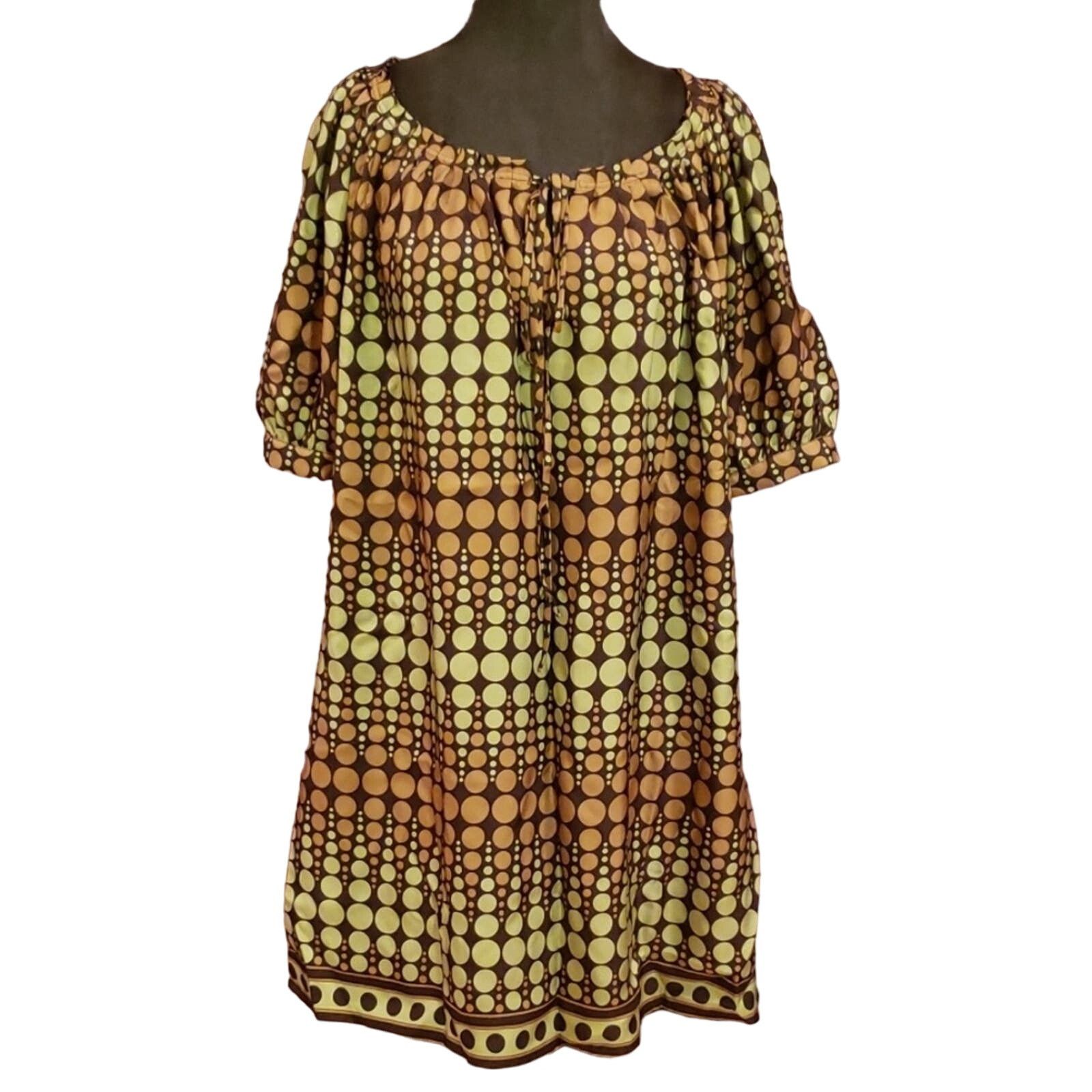 Michael Kors Michael, Michael Kors silk dress. SZ Small, Geometric print Size S / US 4 / IT 40 - 1 Thumbnail