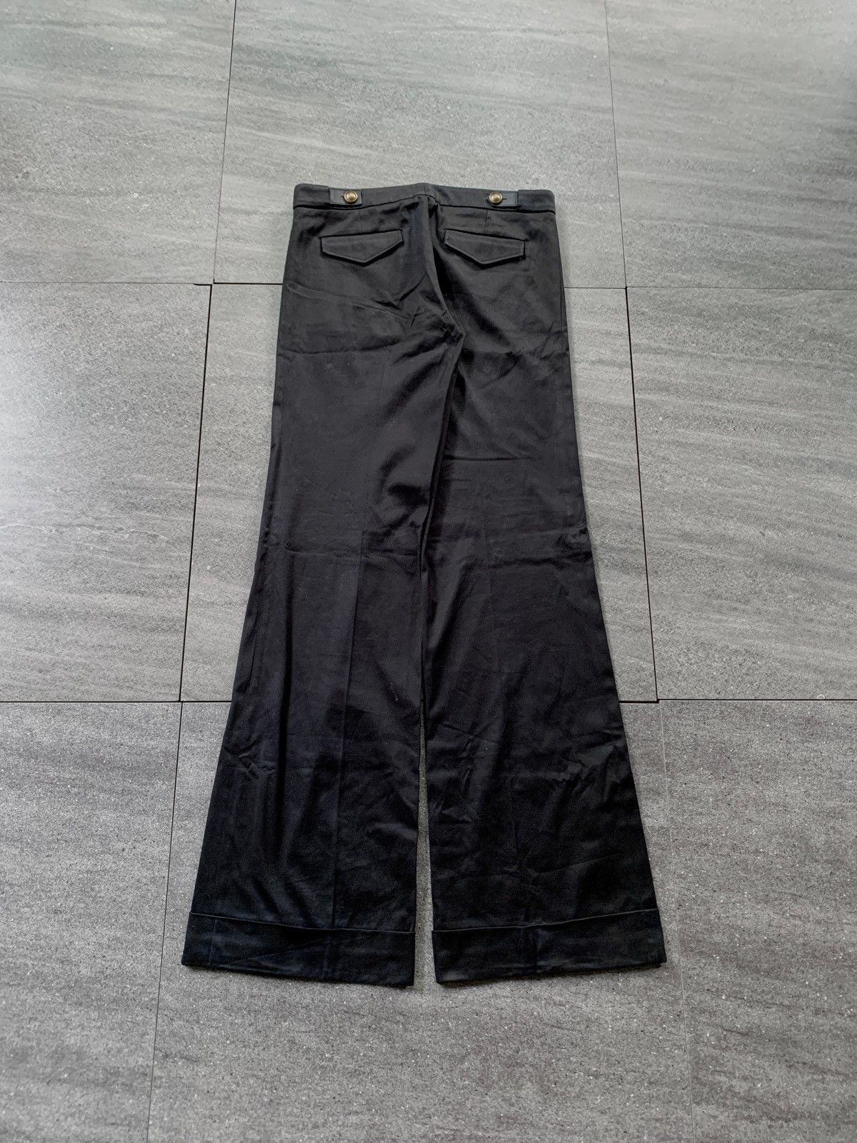 Gucci FREE TAX! Flared Belted Trousers By Gianni Frida Size US 31 - 5 Thumbnail