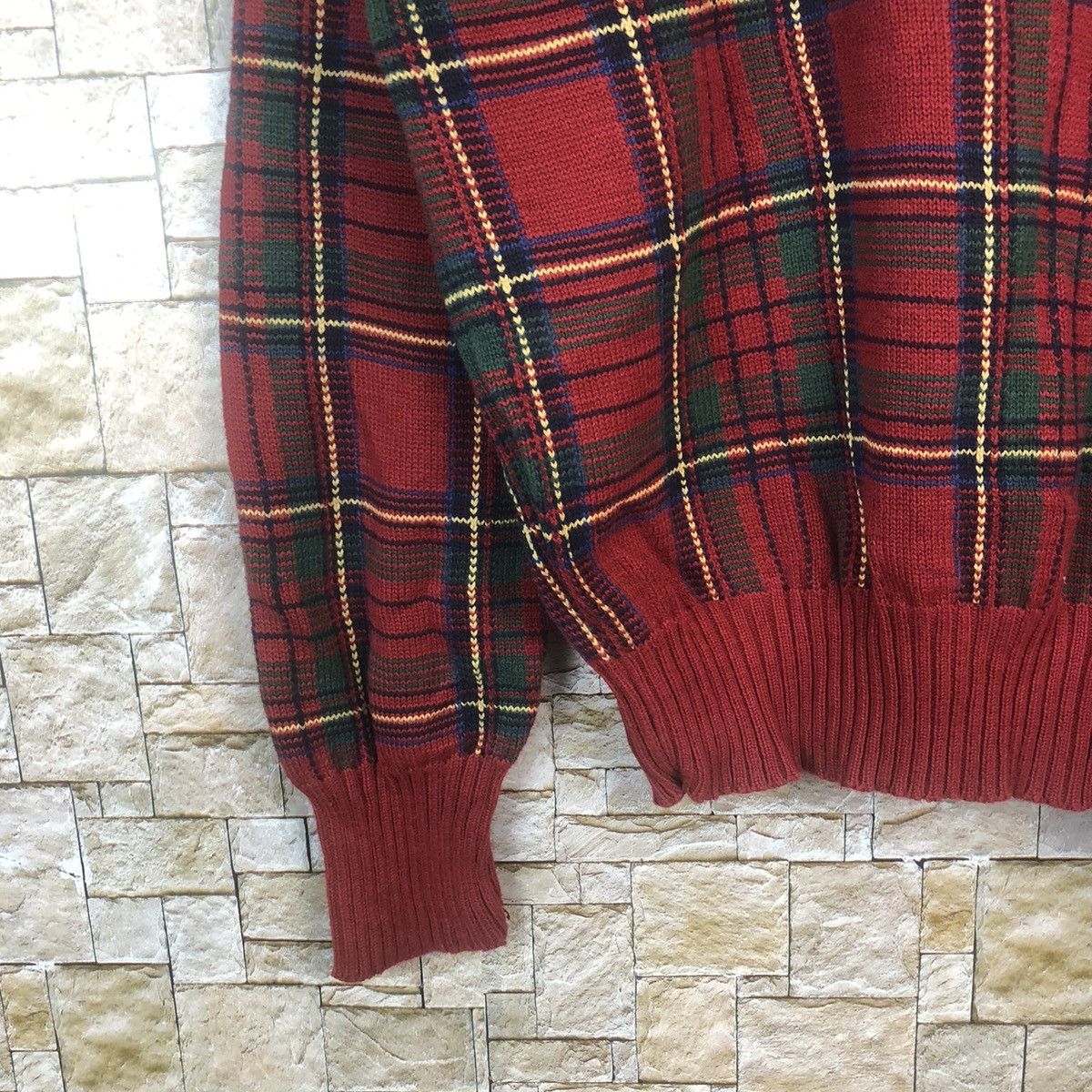 Ralph Lauren Polo Ralph Lauren checkered Red Knitwear #A22 Size US L / EU 52-54 / 3 - 7 Thumbnail