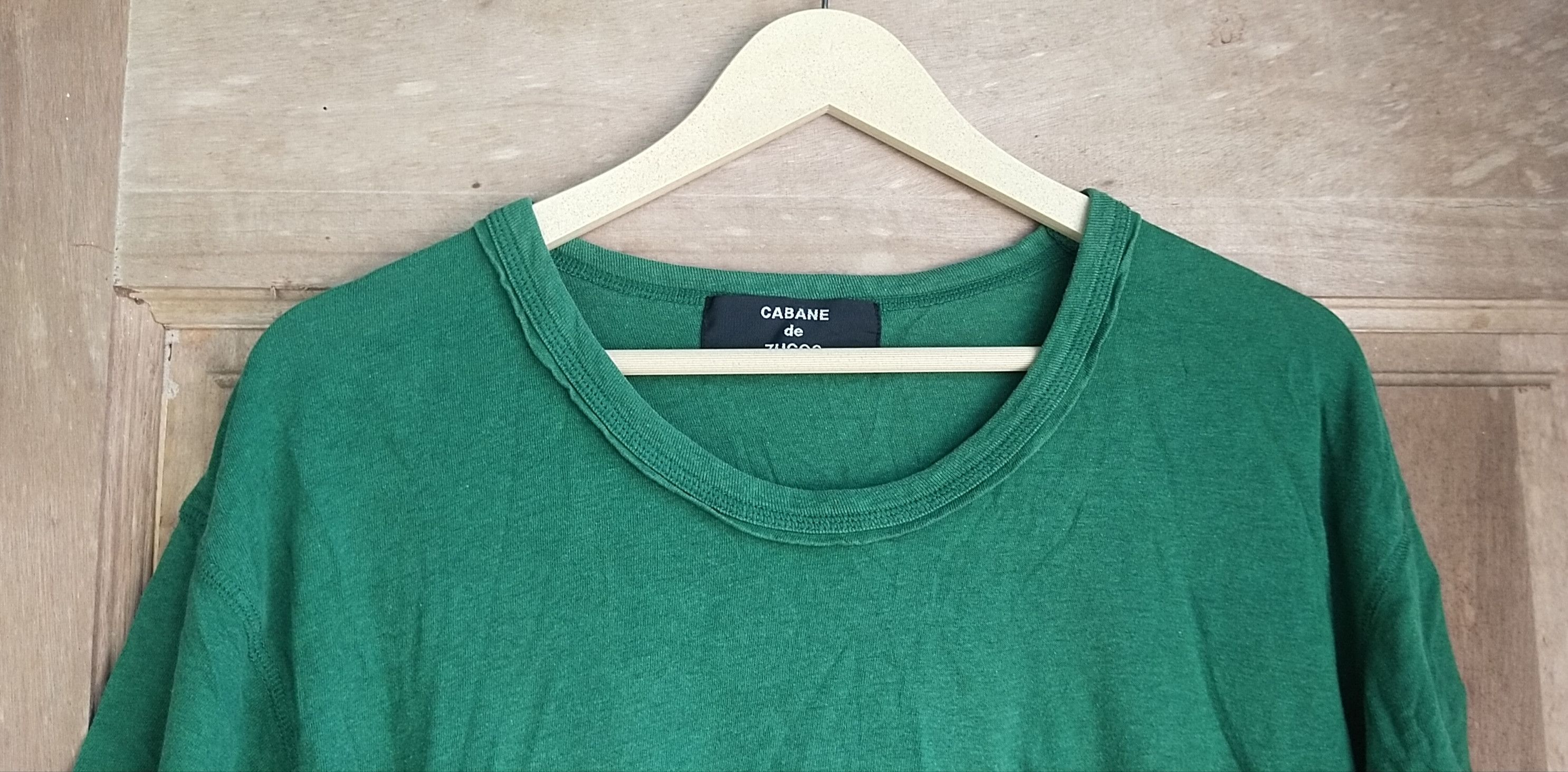 CABANE de ZUCCa Final Drop Cabane de Zucca Plain Tshirt Size US L / EU 52-54 / 3 - 2 Thumbnail