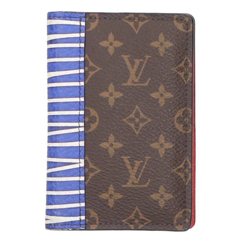Louis Vuitton Louis Vuitton Organizer Brown x Blue Size ONE SIZE - 1 Thumbnail