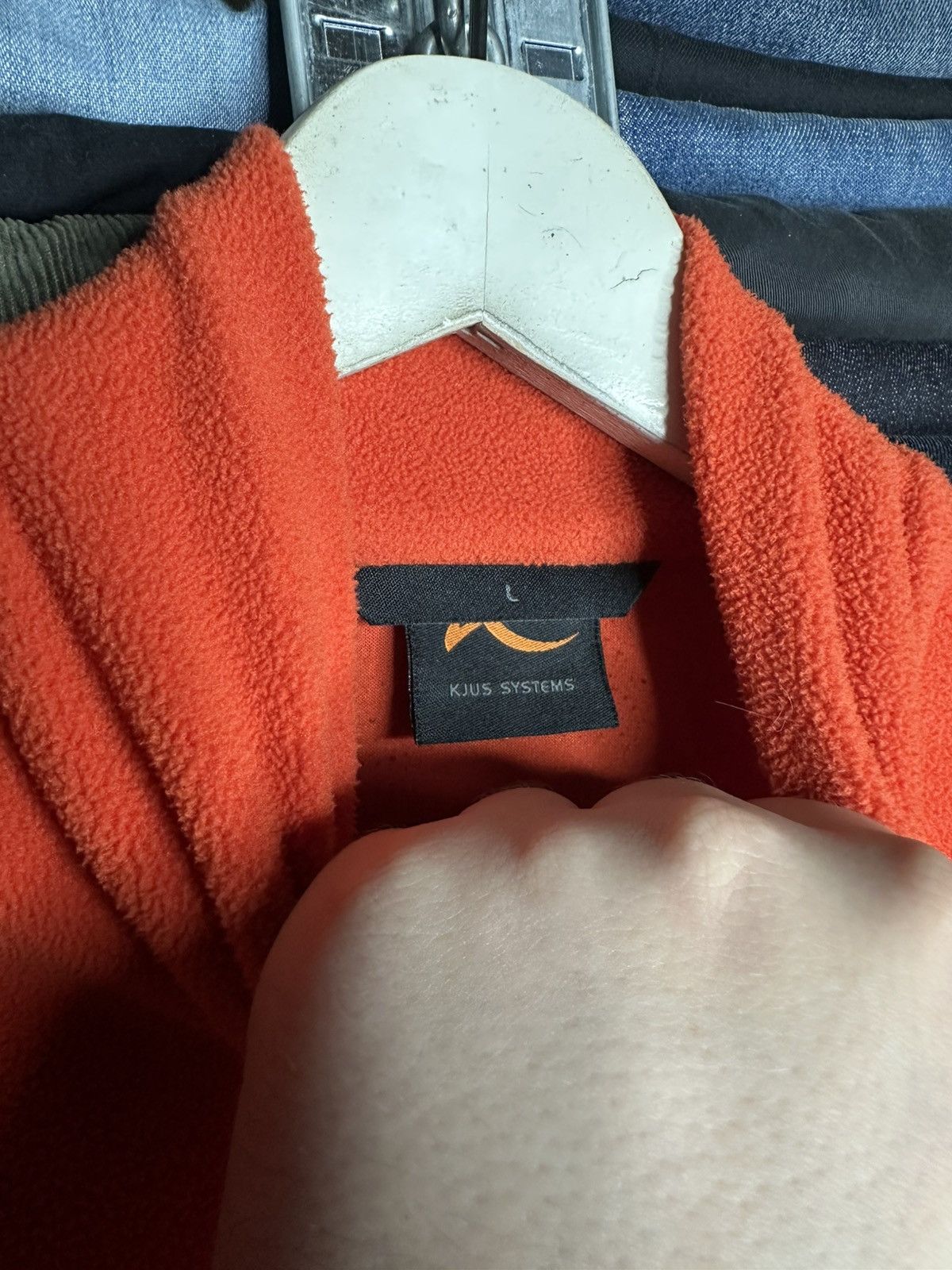 KJUS Kjus Systems Fleece Pullover Half Zip Orange Woman’s Size L Size L / US 10 / IT 46 - 6 Thumbnail