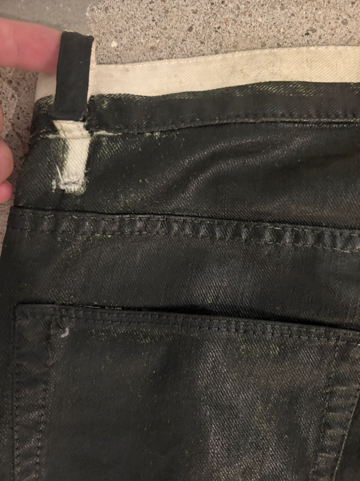 Dries Van Noten Dries Van Noten Painted Denim Size US 29 - 8 Thumbnail