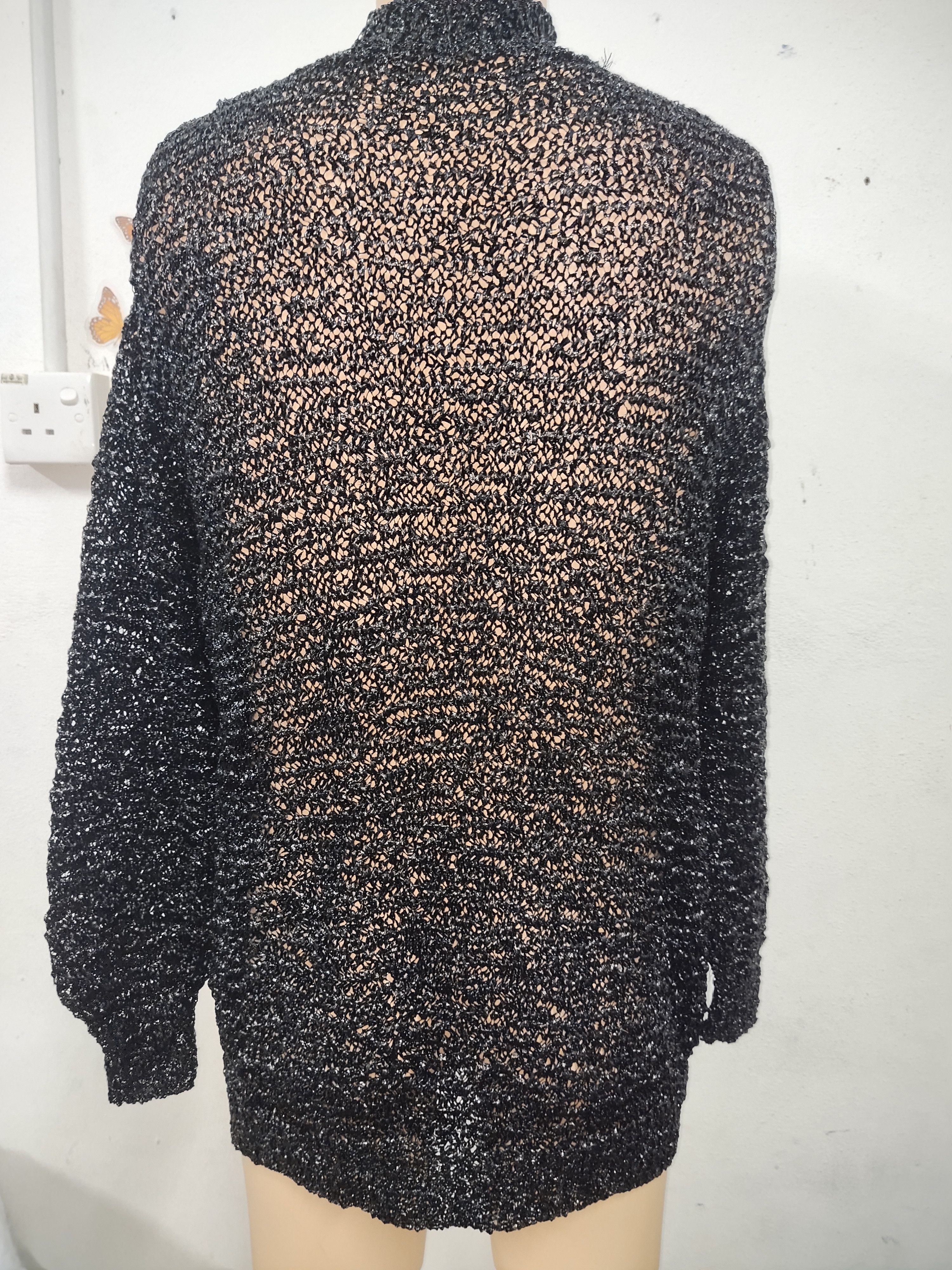 Comme des Garcons Vintage Rare Comme Des Garcons Tinsel Knited Size XL / US 12-14 / IT 48-50 - 2 Thumbnail