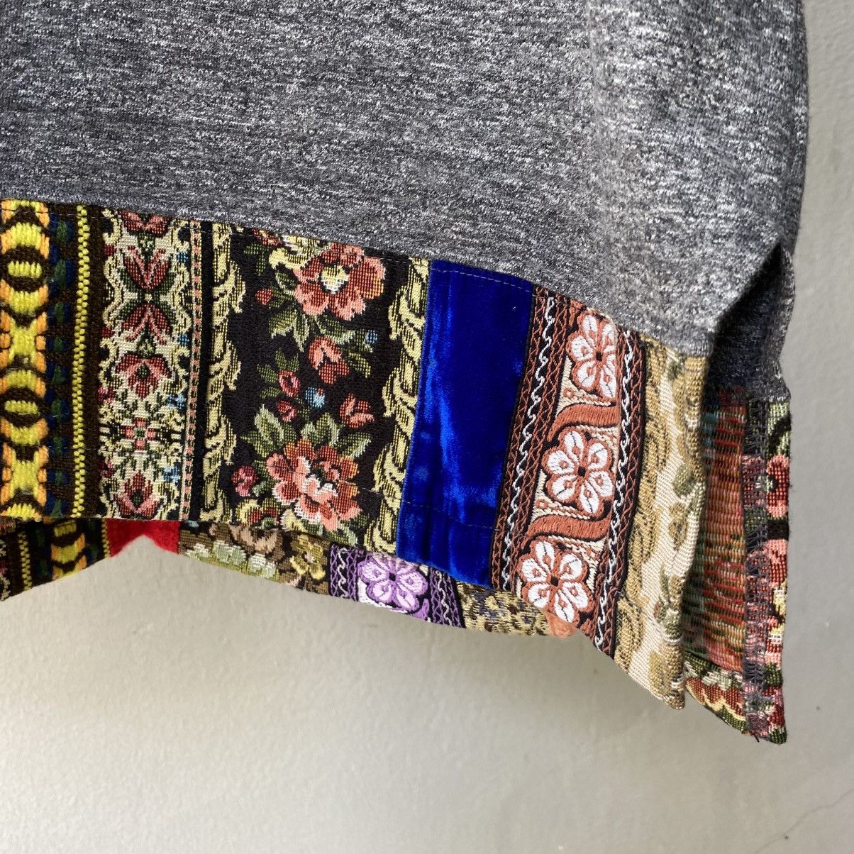 Comme des Garcons COMME des GARCONS Homme Patchwork Hem T-Shirt Size US M / EU 48-50 / 2 - 3 Thumbnail