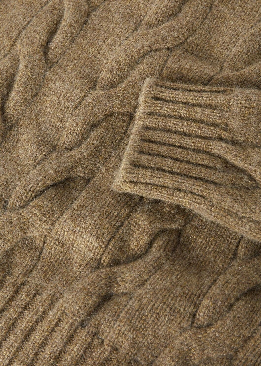 Loro Piana o1w1db10725 FAO3412 Napier Crewneck Sweater in Brown Size US L / EU 52-54 / 3 - 7 Thumbnail