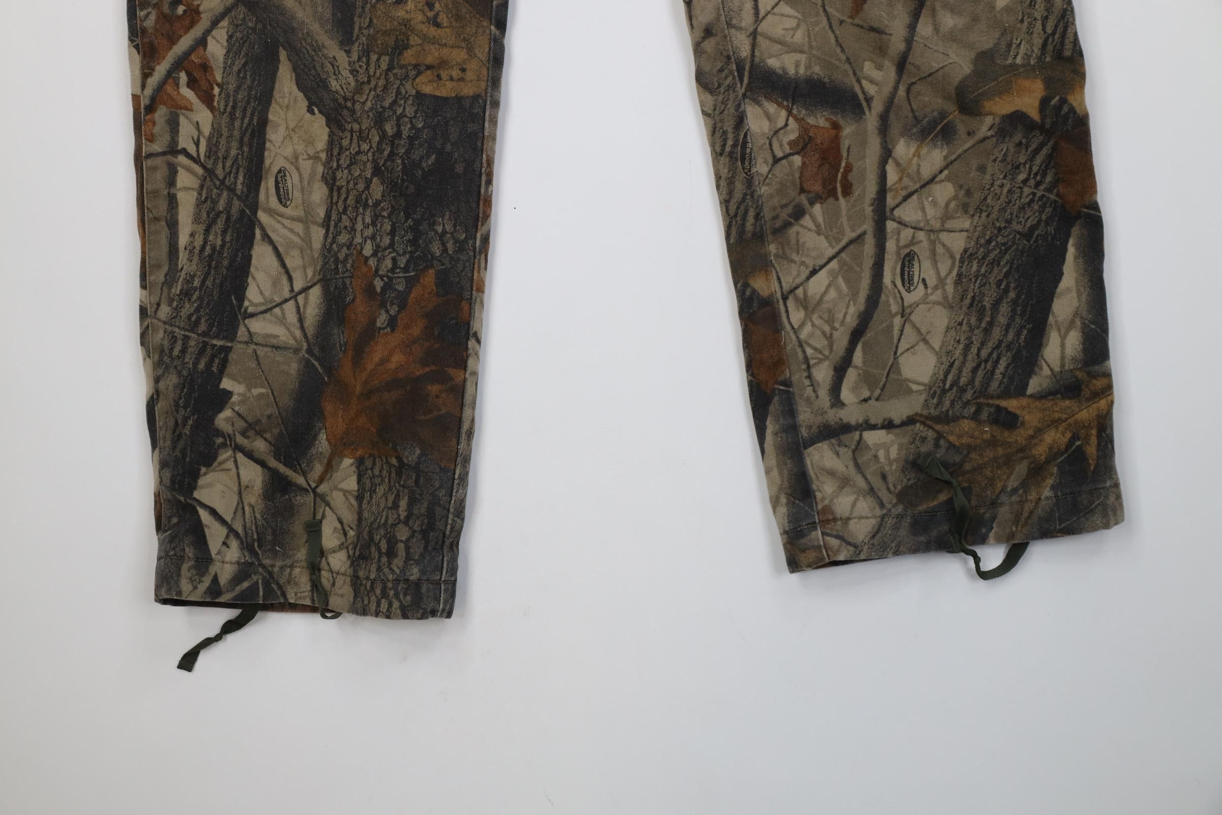 Cabelas Vintage Cabelas Camouflage Scentlok Wide Leg Cargo Pants Size US 38 / EU 54 - 4 Thumbnail