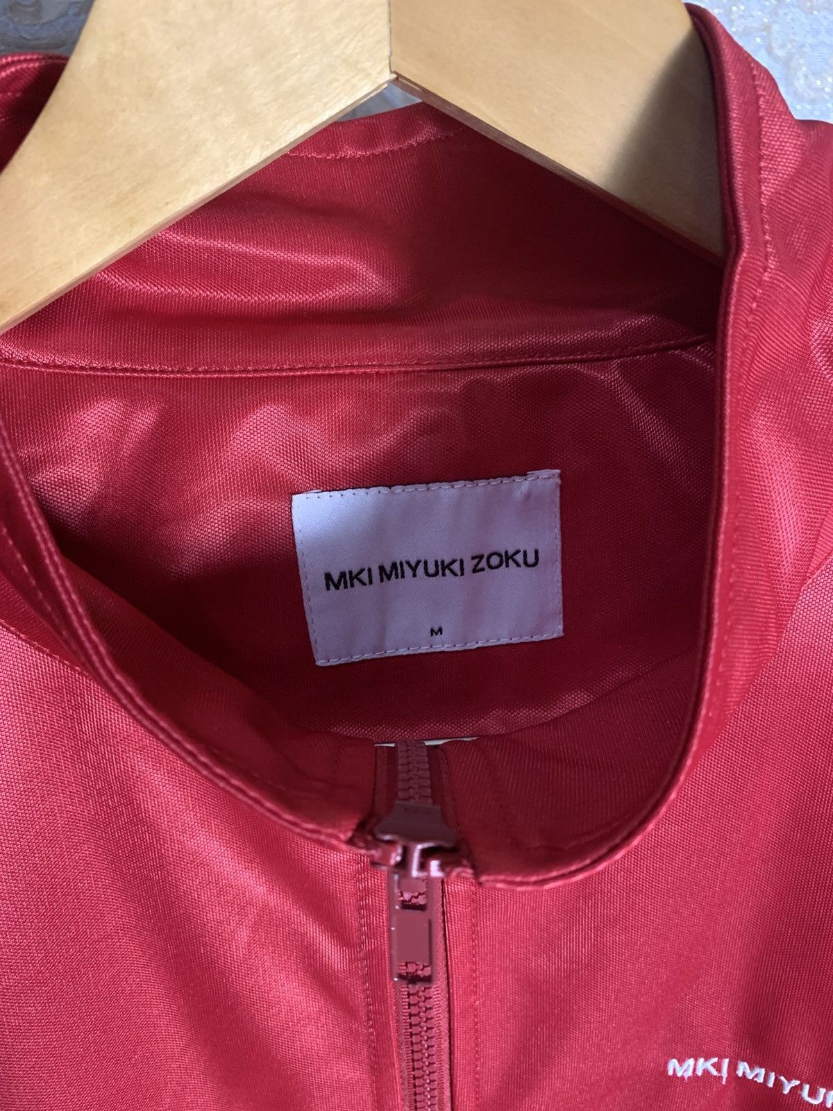 Mki Miyuki Zoku MKI MIYUKI ZOKU LIGHT JACKET ZIP JAPANESE BRAND CASUAL Y2K Size US M / EU 48-50 / 2 - 3 Thumbnail